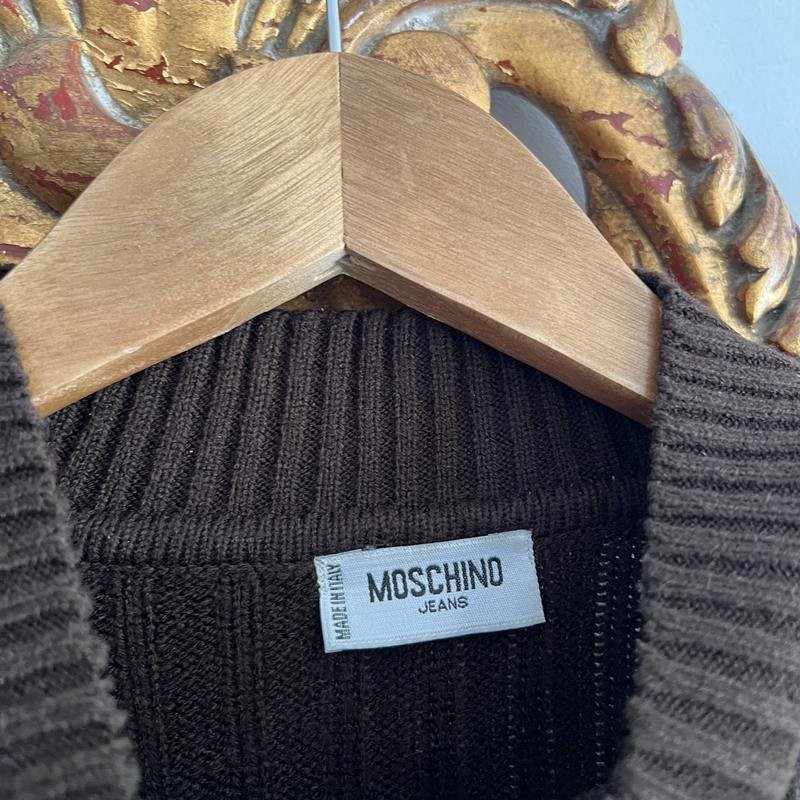 Men Moschino Sweater Brown M