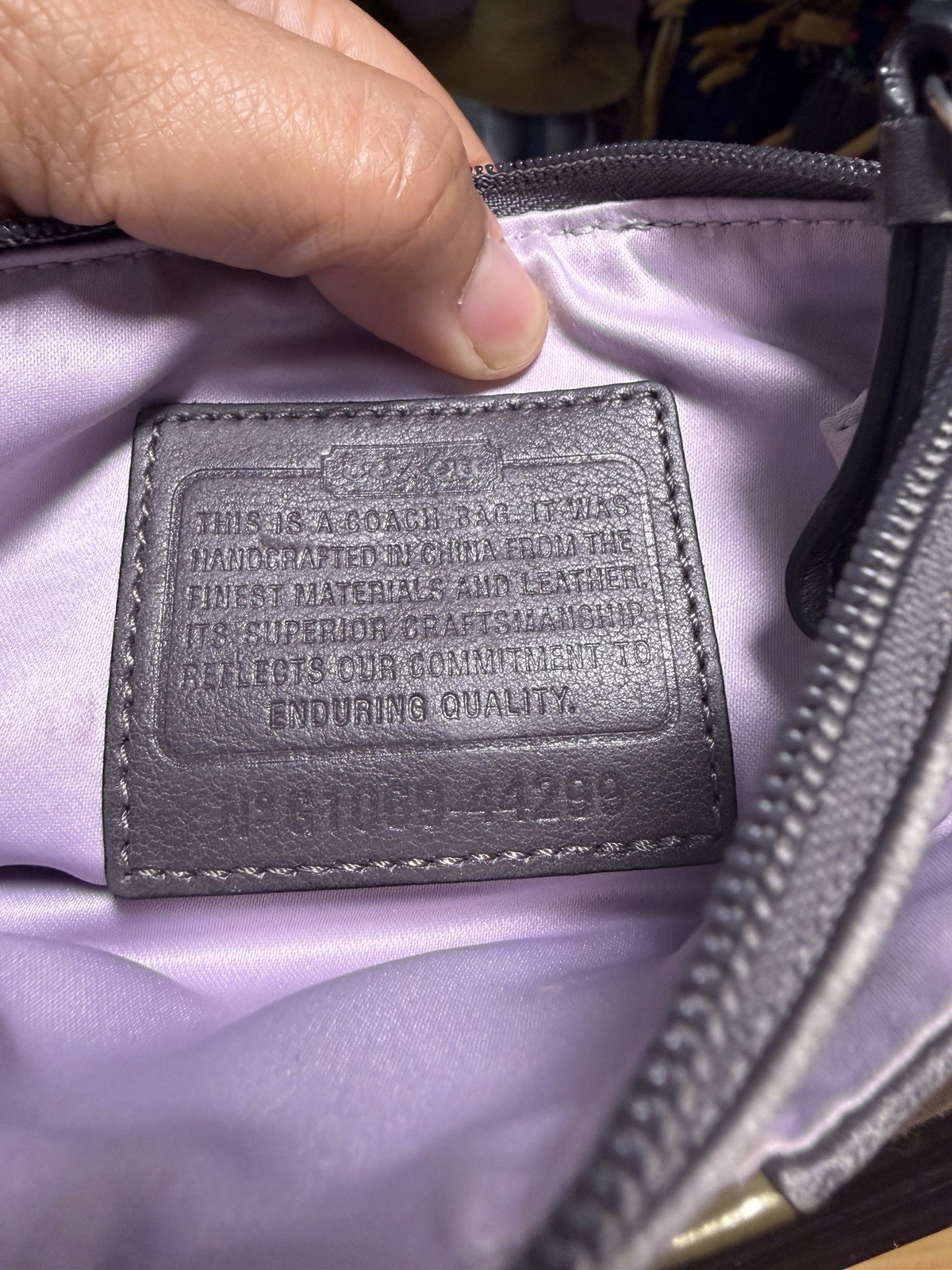 Authentic Coach Op Art Patchwork Crossbody Swingpack Bag Rare Y2K