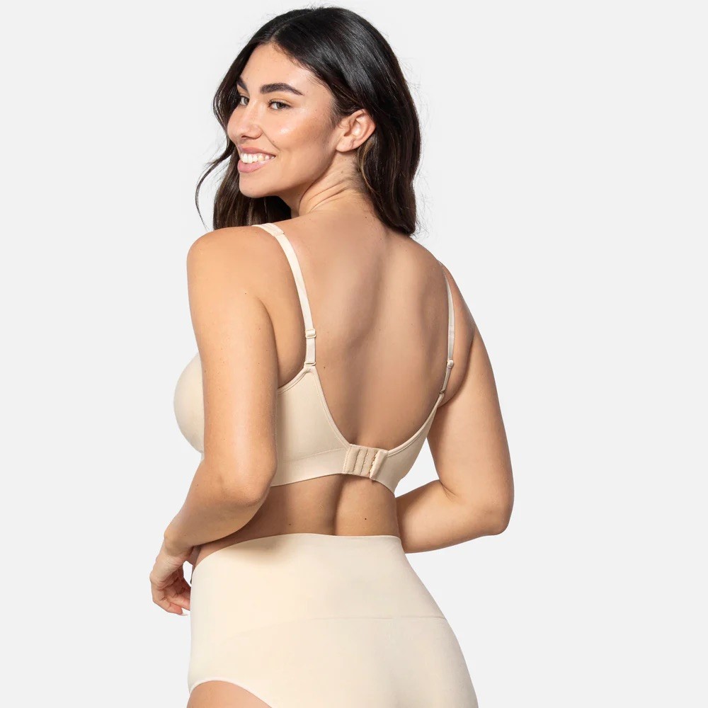 459 Small THE COMFORT SHAPING BRA WITH ADJUSTABLE STRAPS sand