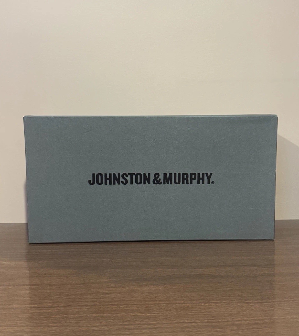 Johnston & Murphy Mens Leather Harding Oxford Dress Shoes Black Size 8.5