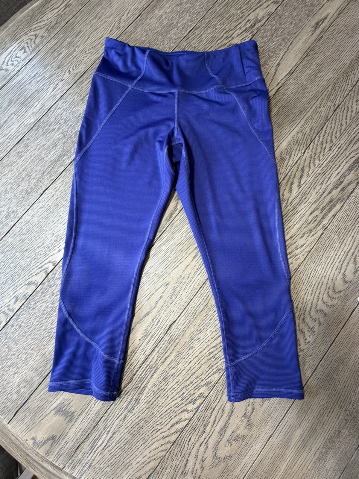 Copper Fit Pro Compression Leggings Womens Small Mid Rise Skinny Purple