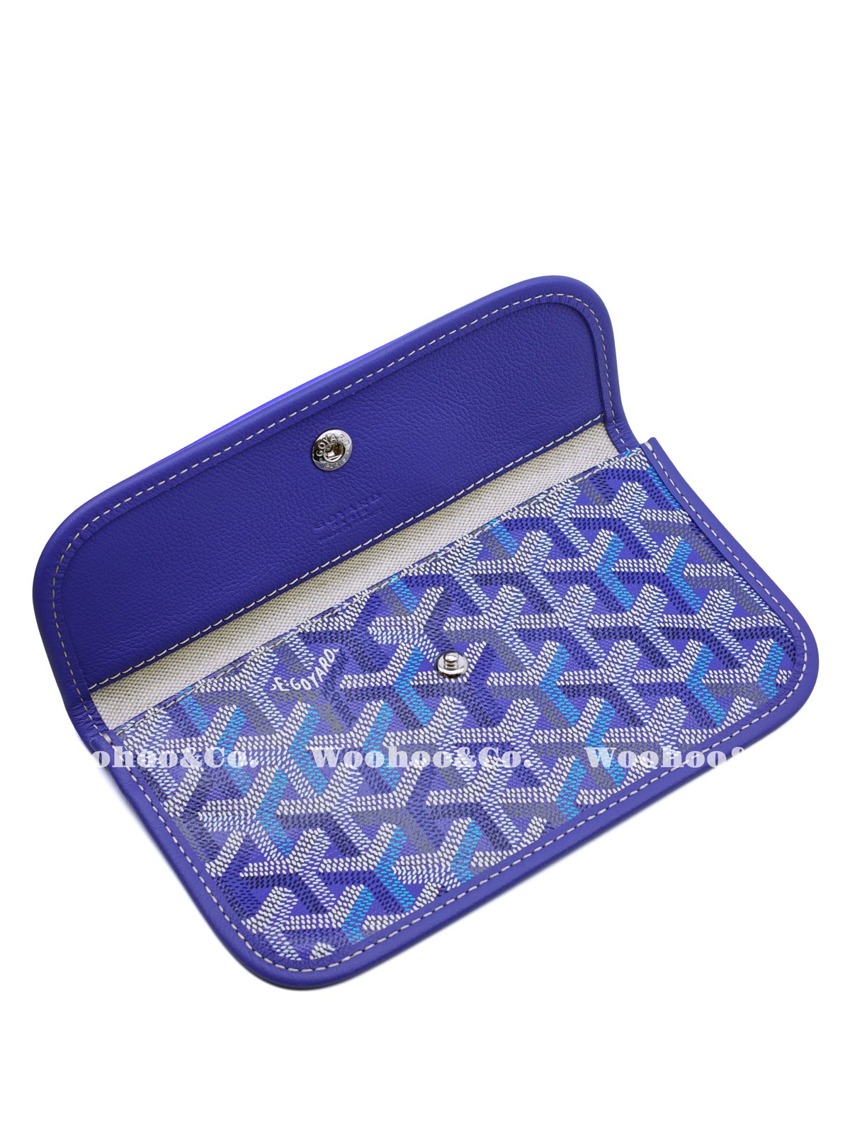 GOYARD Saint Louis Handbag Women’s Multicolored Blueberry Purple 15.7×7.9×12.6in