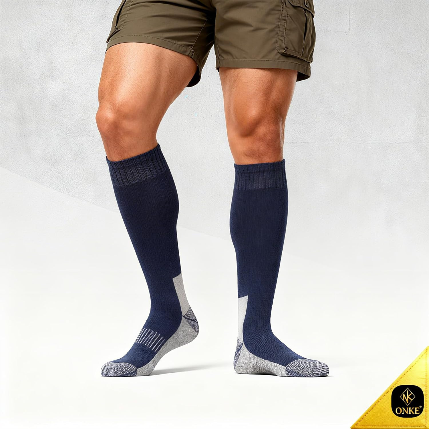Max Knee High Socks for Men – Steel Toe Work, Hiking & Hunting