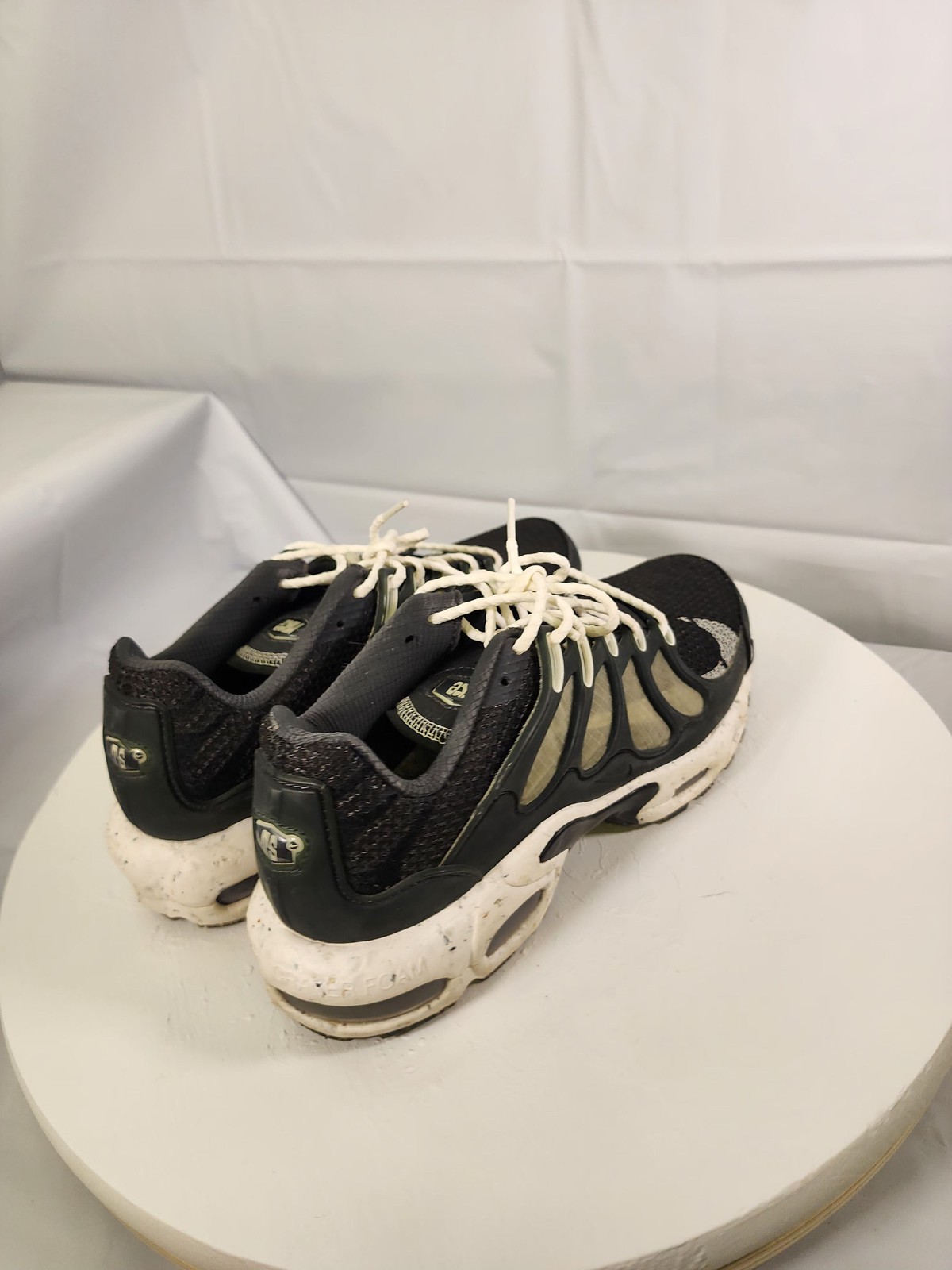 Nike Air Max Terrascape Plus Mens Running Shoes Size 9 Black Crater Foam Sneaker