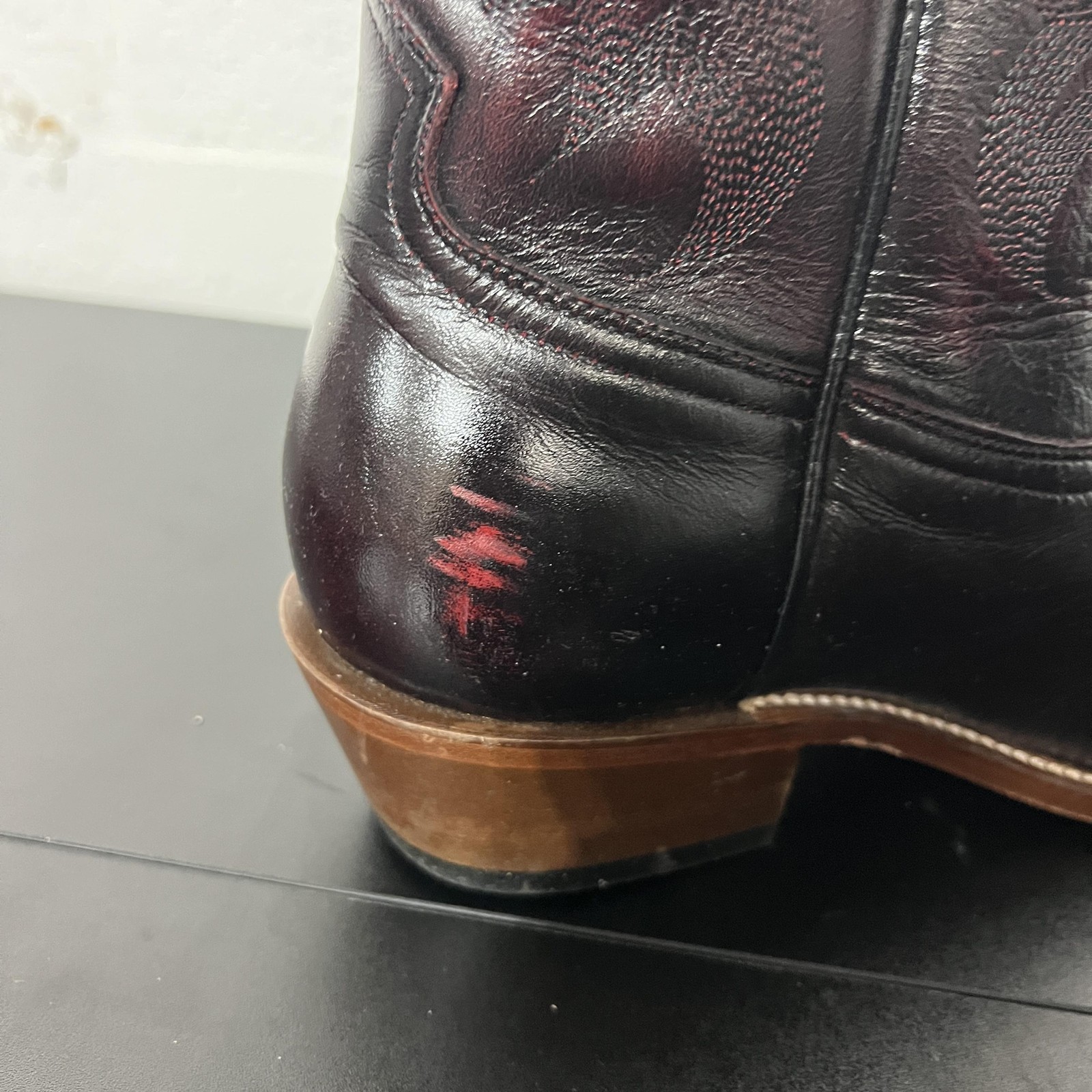 Moon Shine Spirit Brad Paisley Boots Mens Size 11 Brown Leather Western Cowboy