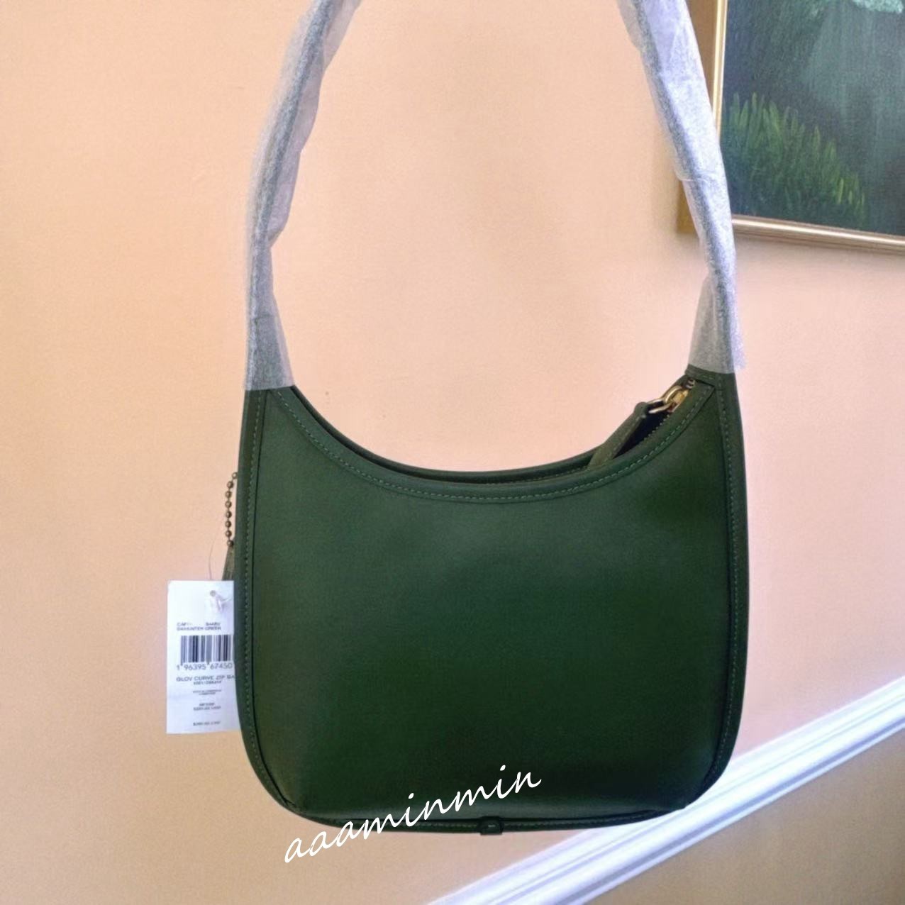 NWT Coach Curve Zip Bag-CAF11
