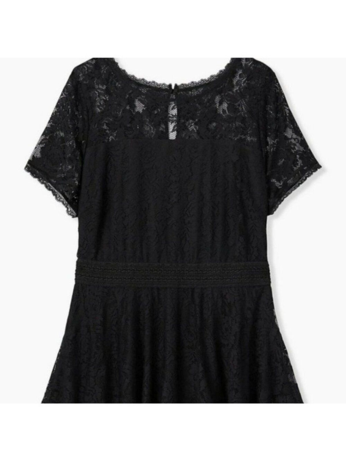 Torrid sz 3 Gently Used Lace Peplum Top