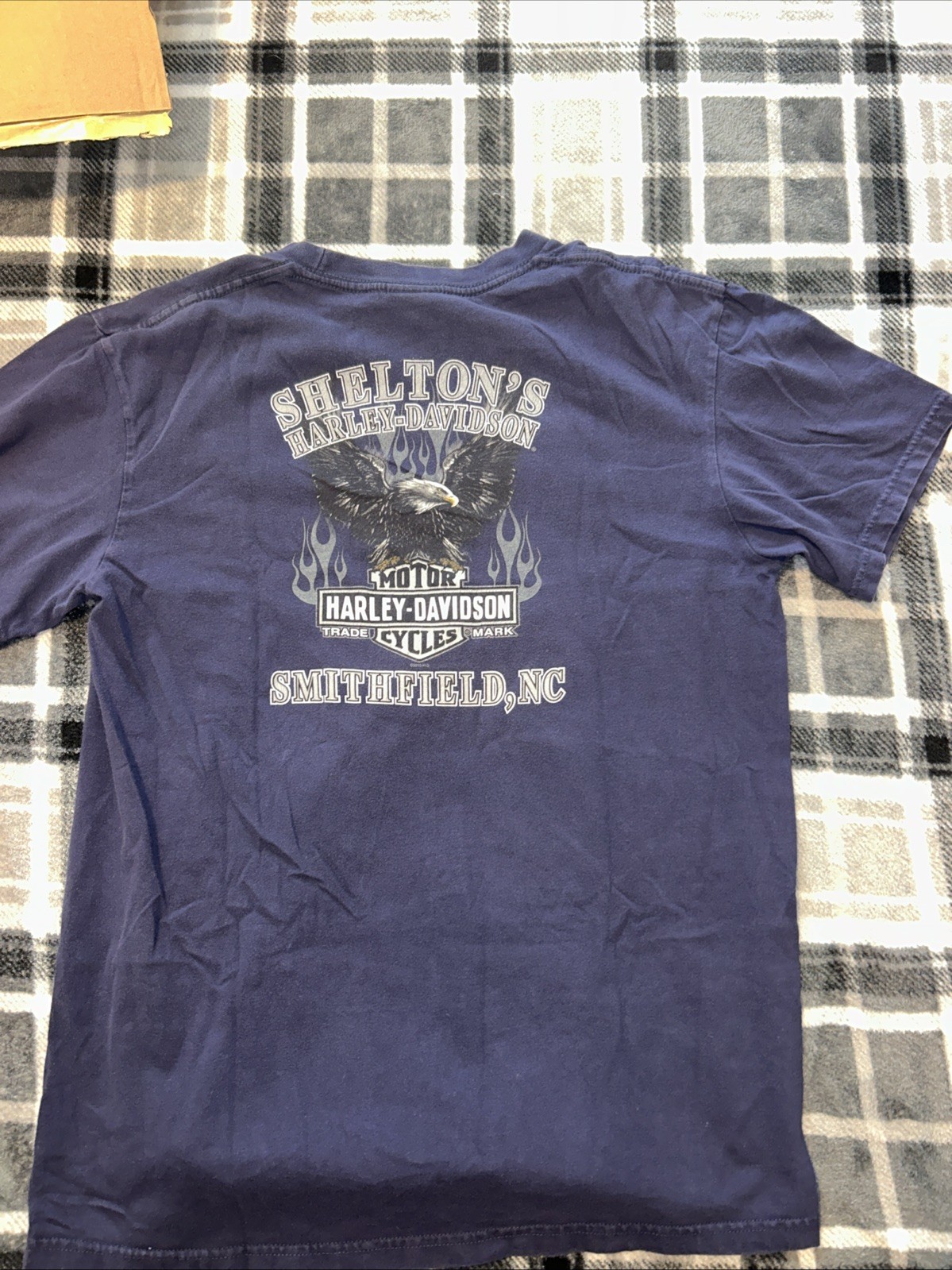 Harley Davidson T Shirt Mens Large Smithfield NCGenuine