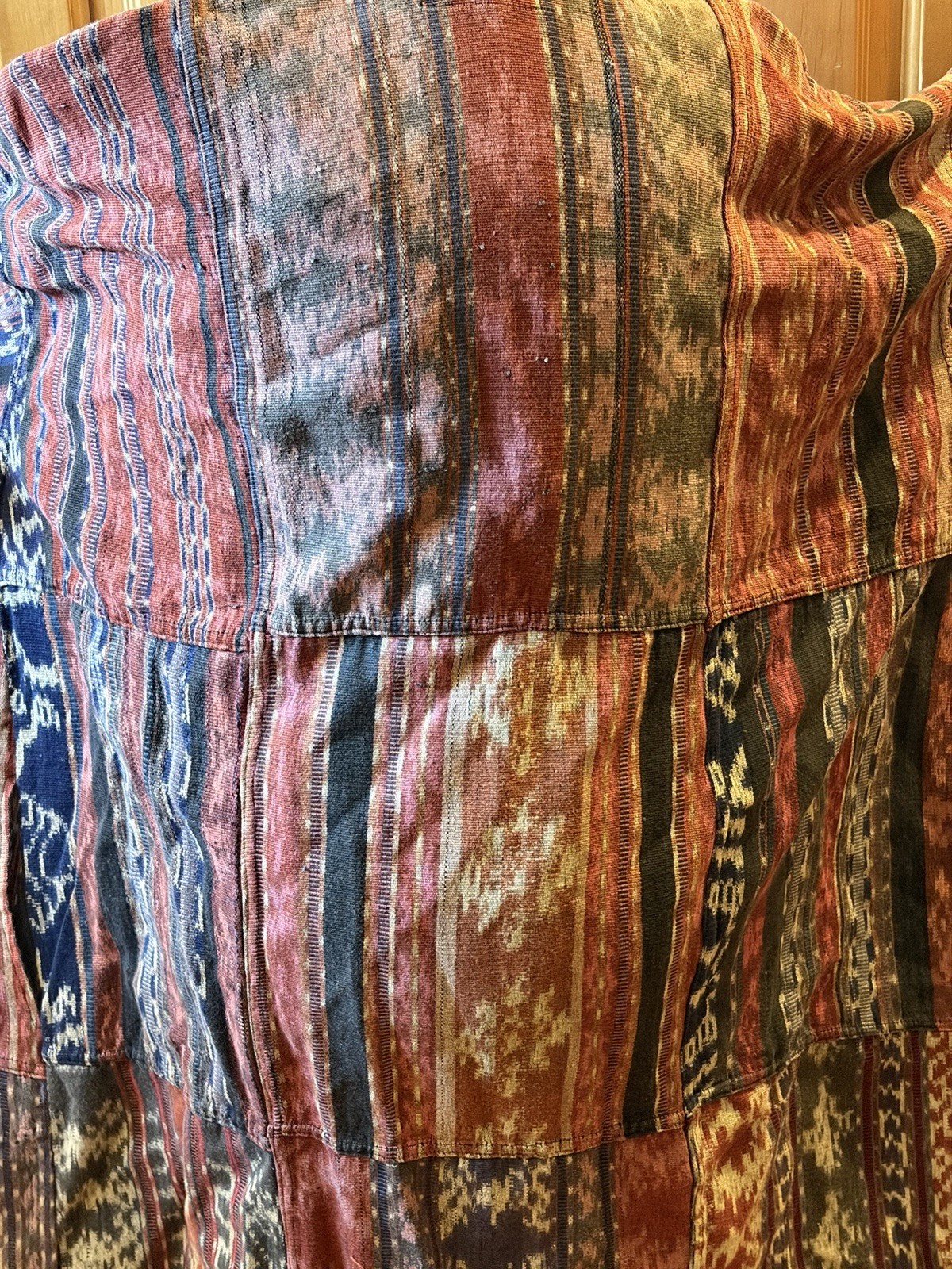 Art to Wear Vintage Ikat Kimono Patchwork Wild Woman Wild Thing Hand Made