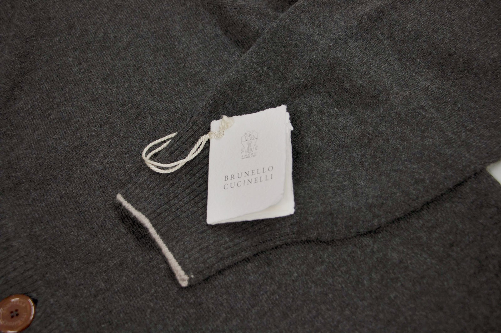 NWT $3000 Brunello Cucinelli Men’s 100% Cashmere Cardigan Sweater 50/ 40US A262