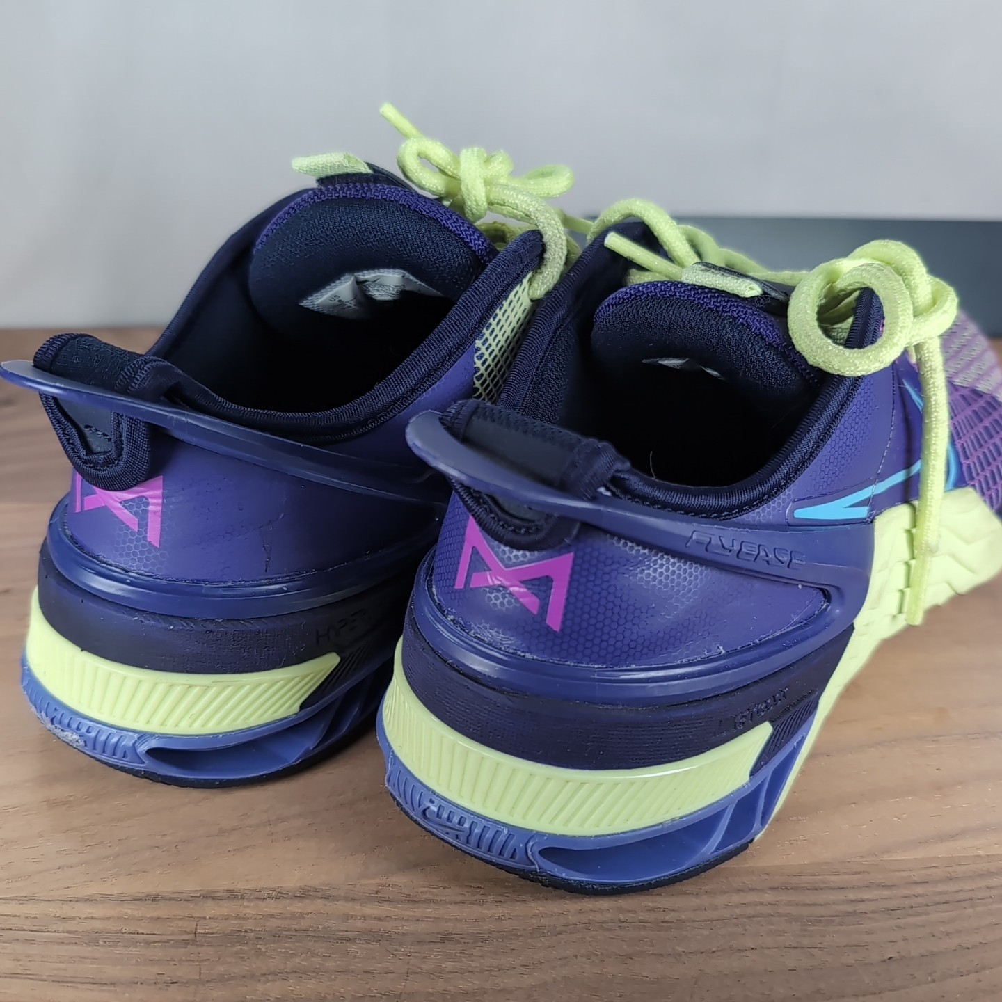 Gym Cross Men 8, Women 9.5 Nike Metcon 8 FlyEase AMP Purple Volt Glow In Dark!