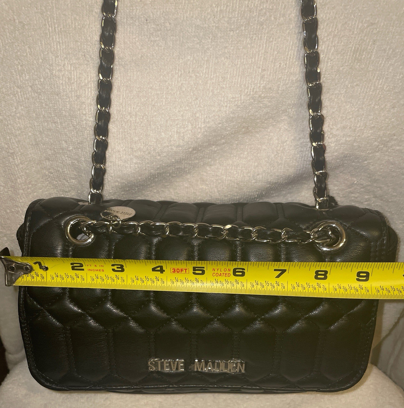 Steve Madden Bniles Crossbody Handbag Black NWT (classic/retired)
