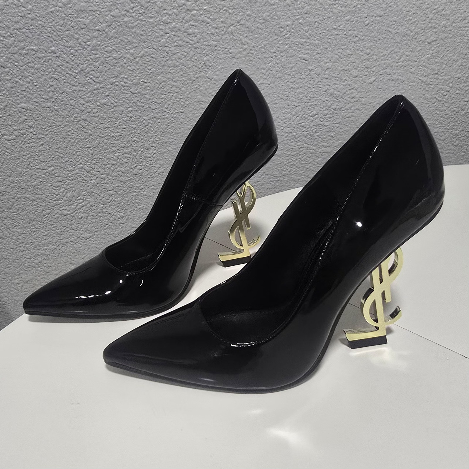 Yves Saint Laurent Opyum Pumps Heel Shoes Size 36 US 6