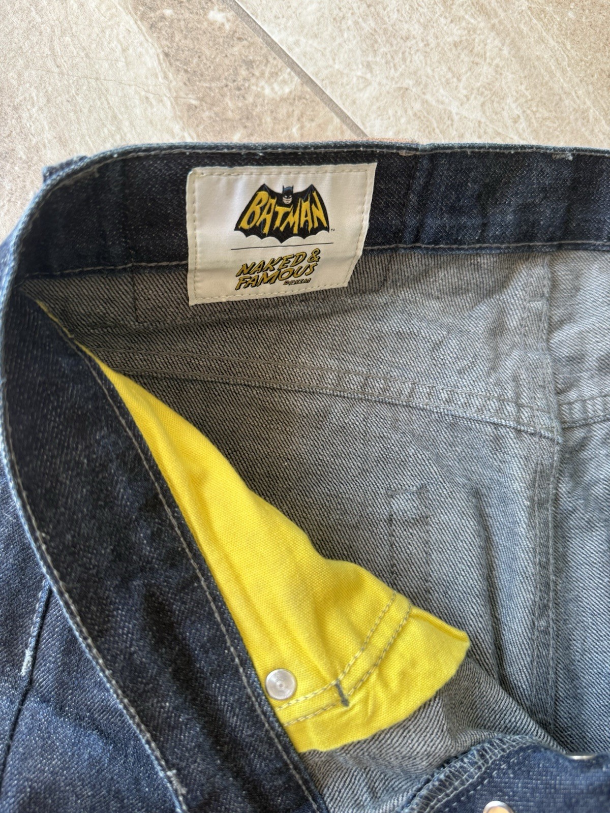 Naked & Famous Denim X Batman Dynamic Duo Selvedge easy guy 29