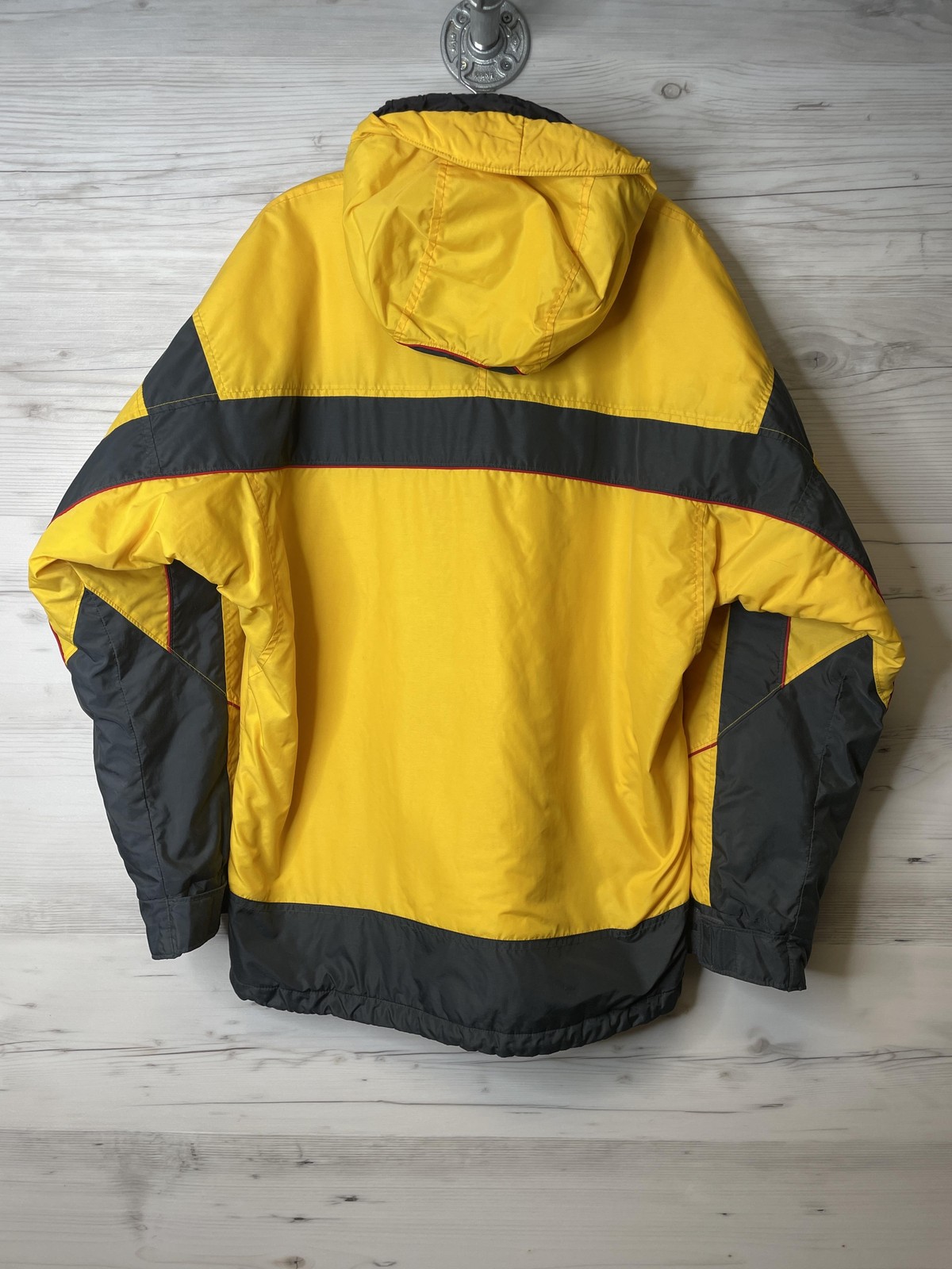 Vintage Columbia Jacket Mens Medium Hooded Pullover Outdoors Nylon 90s