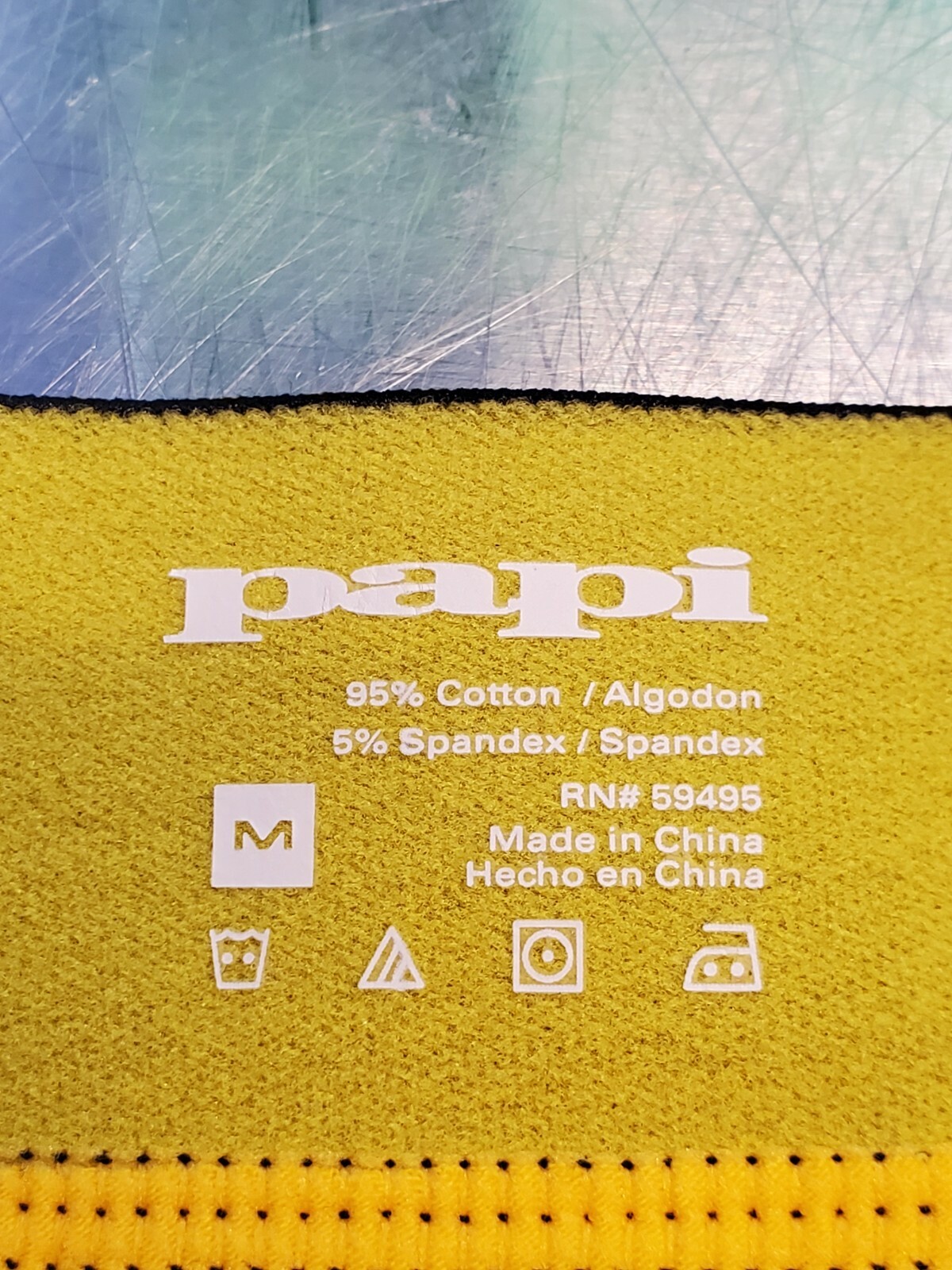 Papi Men’s cotton stretch brief underwear size medium.