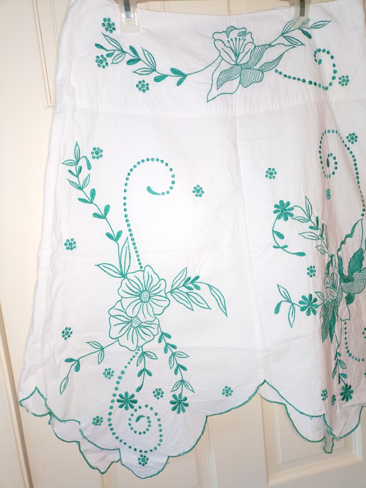 Vintage Rampage Clothing Company Embroidery Skirt Floral Pattern Women’s Sz 11