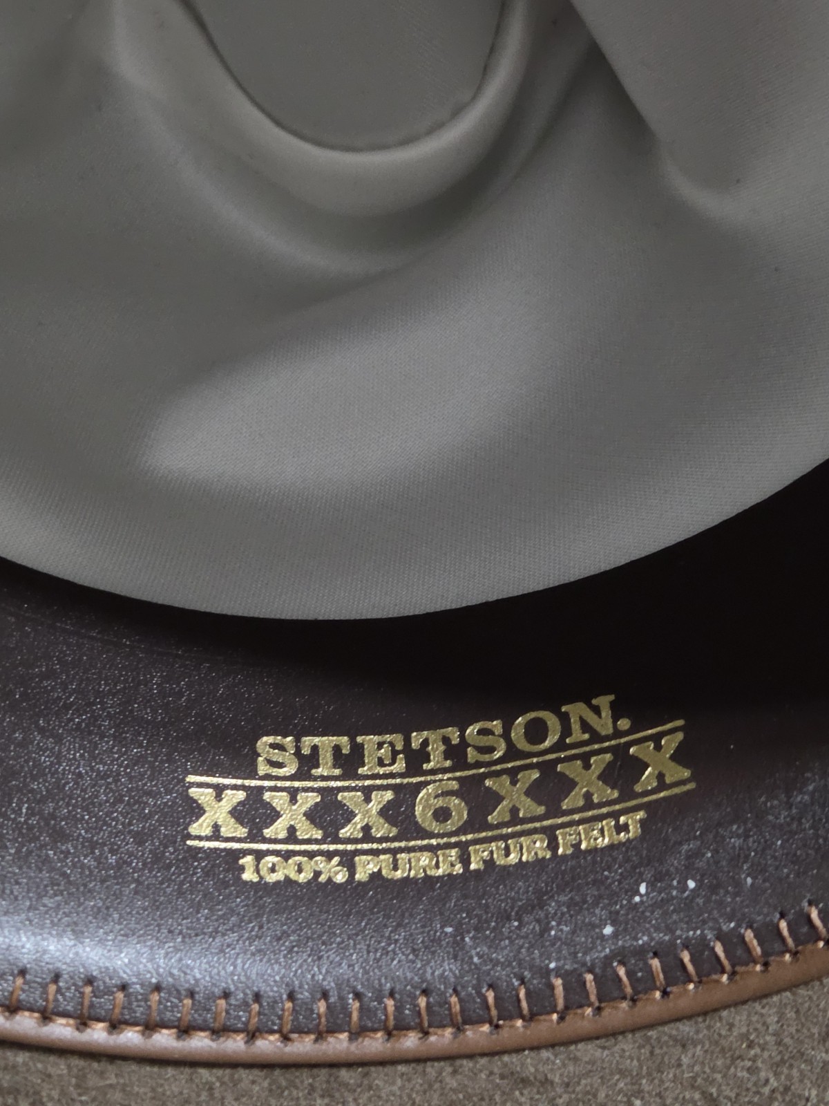 Stetson Open Road 6X Fur Felt Hat 7 1/8 Brown Mix Western Cowboy w Box USA