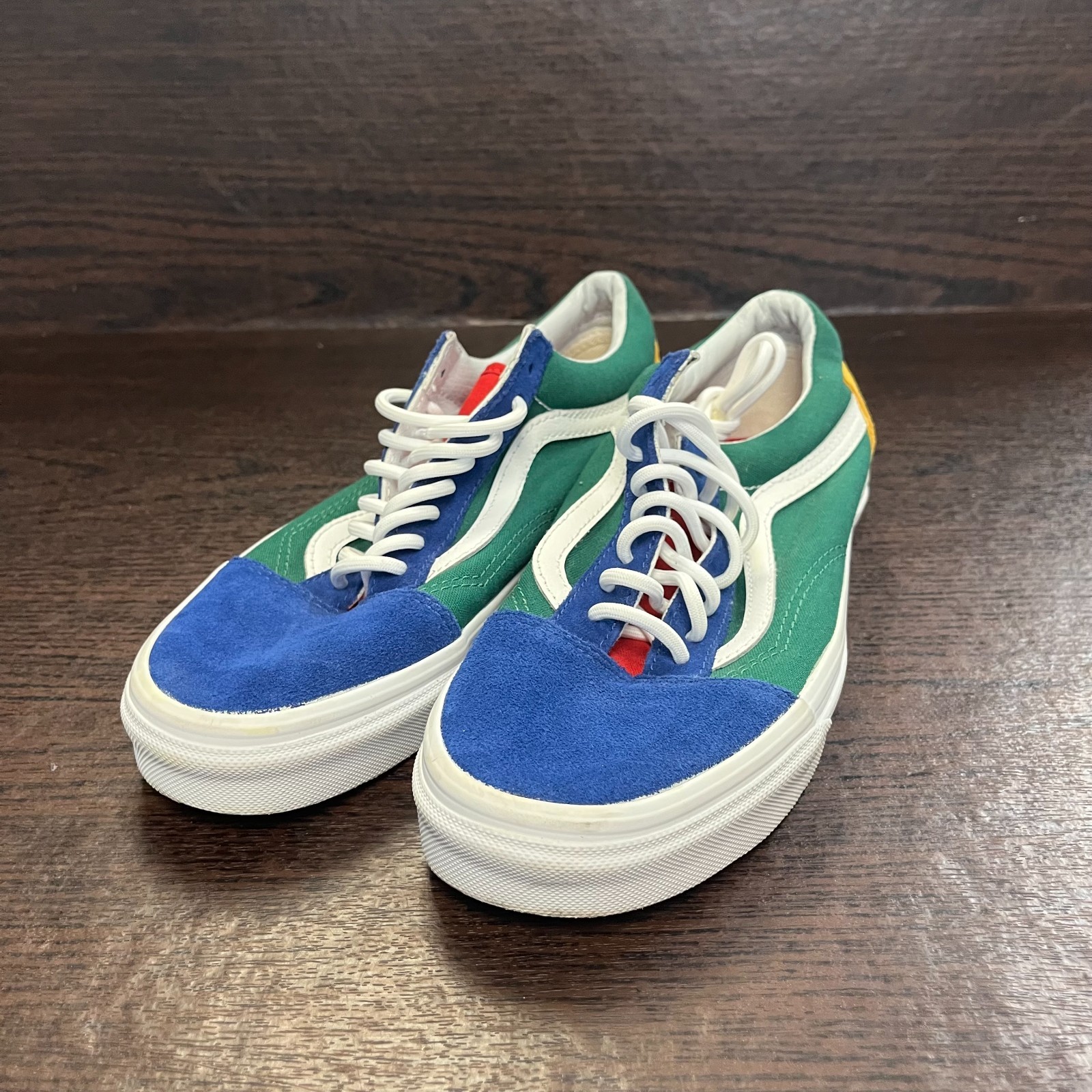 Vans Old Skool Unisex Sneakers Size Men 6.5 Women 8 Multi Color 500714 Skate