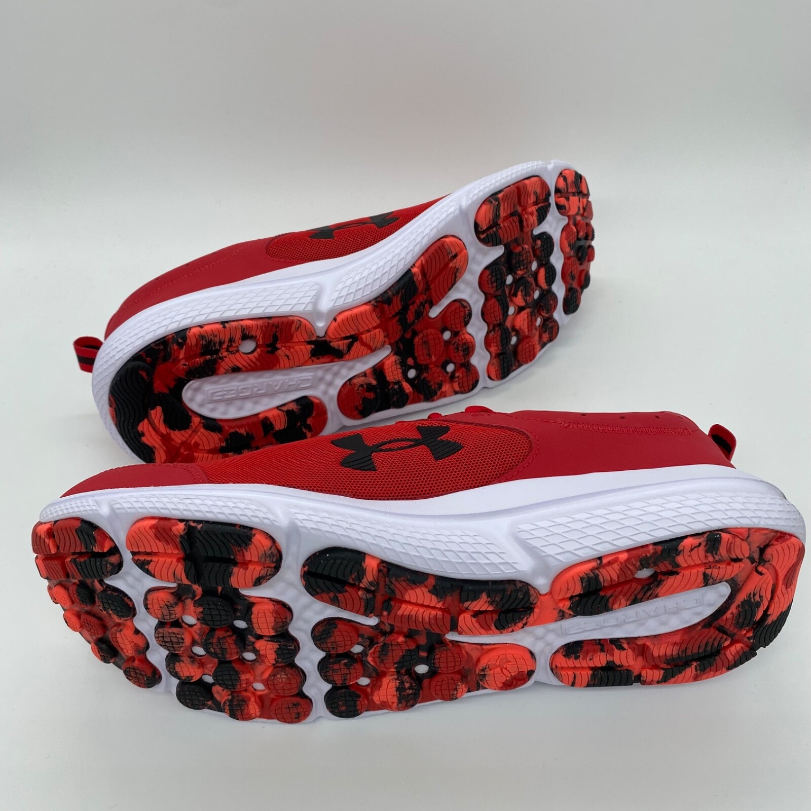 Under Armour Men’s UA Charged Assert 10 Shoes Casual 3026175-600 Red Size 11