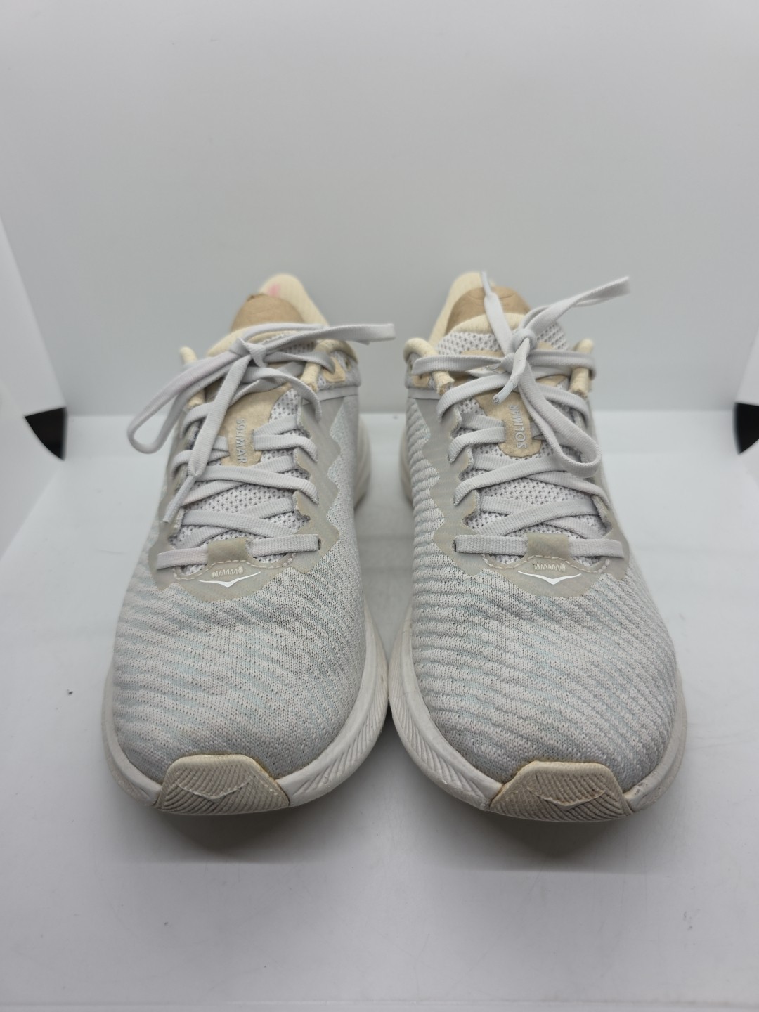 Hoka One One Womens Solimar 1123075 NCSH Gray Running Shoes Sneakers Size 7.5B