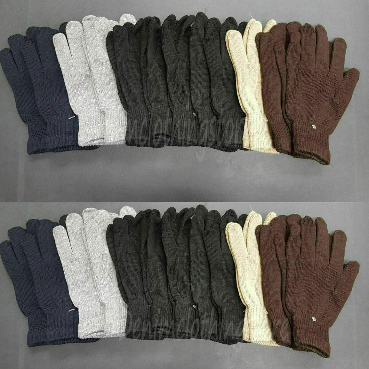 72 Pairs Men’s Women Warm Winter Magic Knitted Gloves Thermal Wholesale Lots