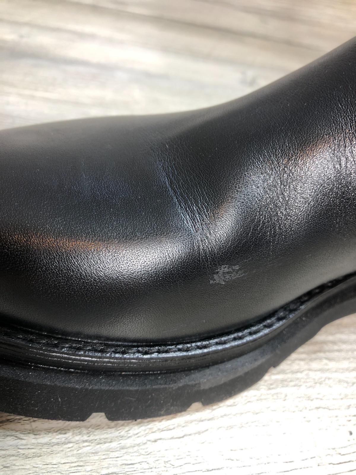 NERO GIARDINI Italian Leather Women Chelsea boots Black Color Sz 39 EU