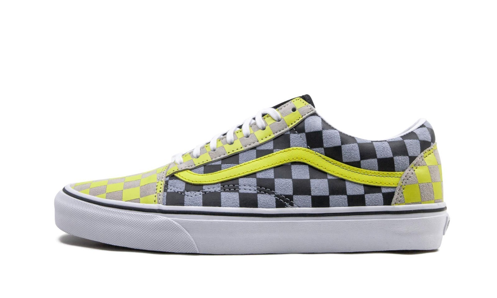 Vans Old Skool VN0A4U3BXF9 Sneaker Men’s US 5 Multi Check Suede Skateboard Shoes