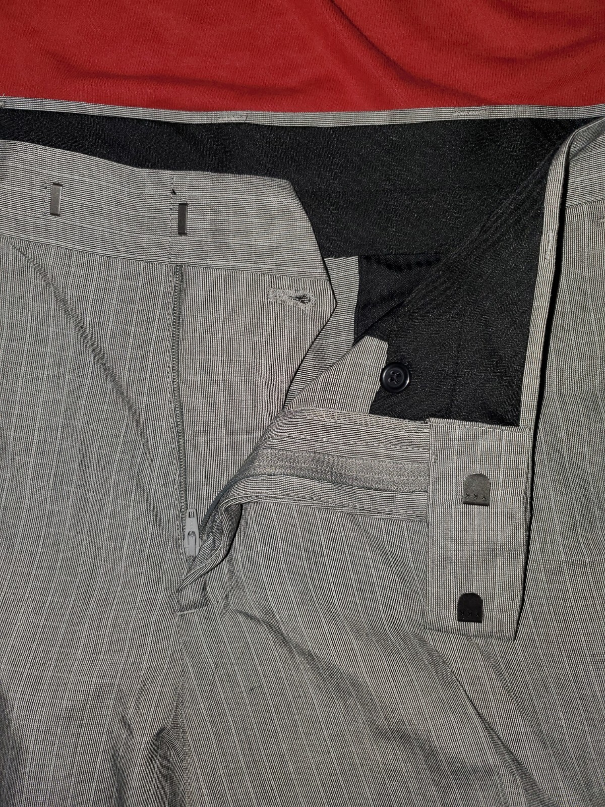 Kenneth Cole Reaction WPL 386 Men’s Gray Suit Pants Dress Pants Size 33×30