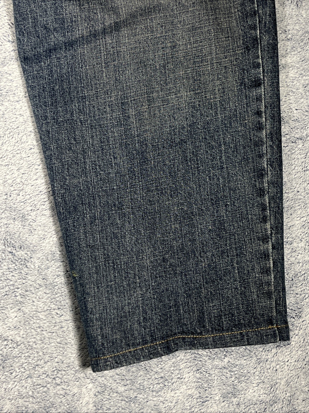 Signature Levi Strauss Jeans Mens 44×30 Relaxed Straight Leg Blue 100% Cotton