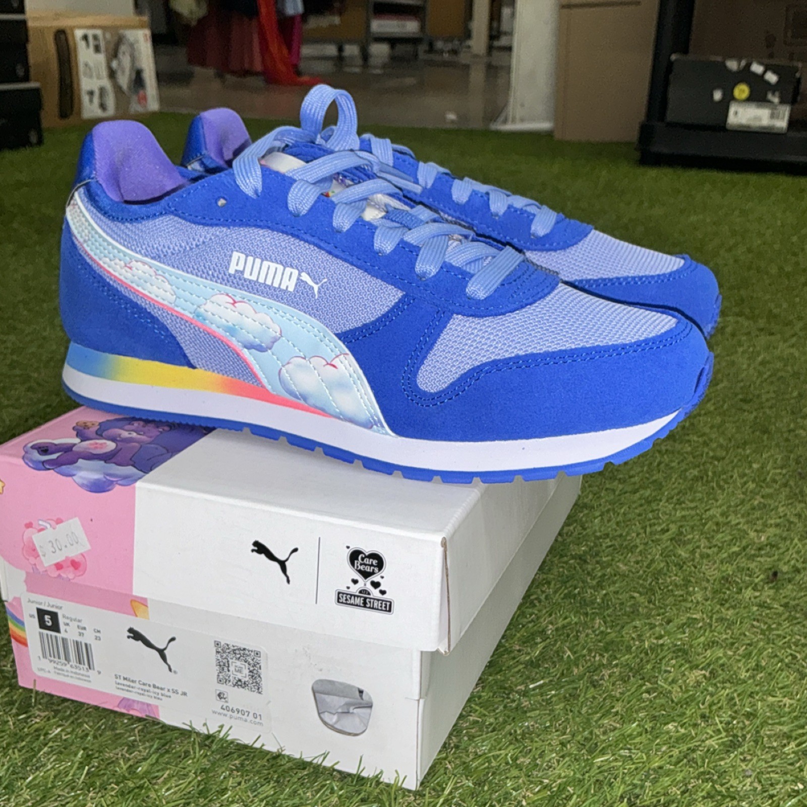 PUMA ST Runner x Care Bears x Sesame Street Cookie Monster Blue Men’s Sneakers