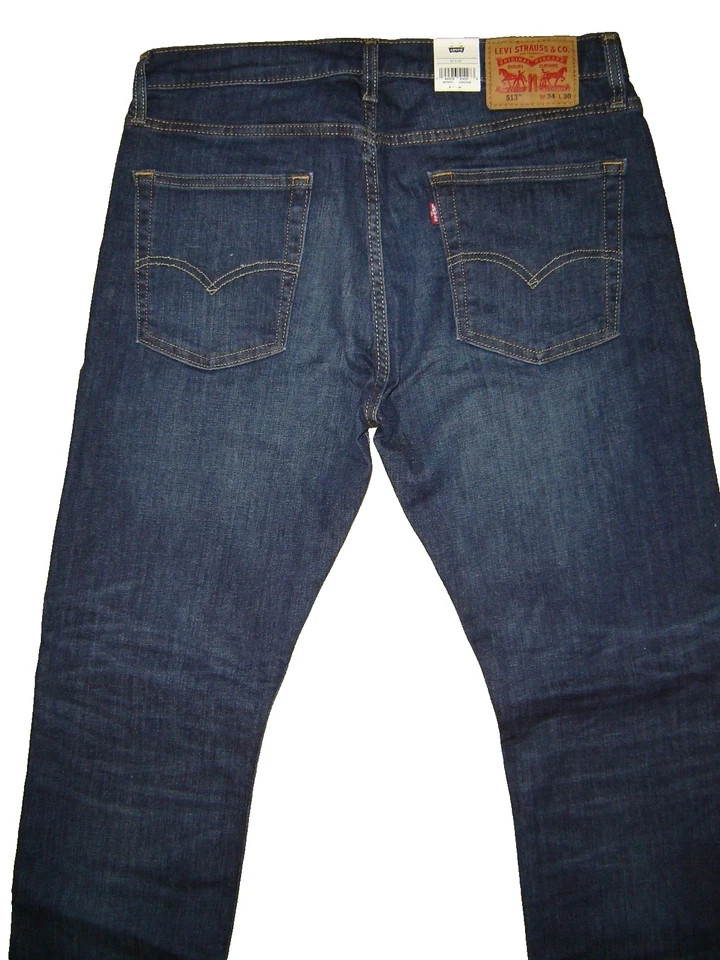 NWT Levi’s 513 FLEX jeans 34 x 30 Slim Straight Fit Retail $80 Style #08513-0934