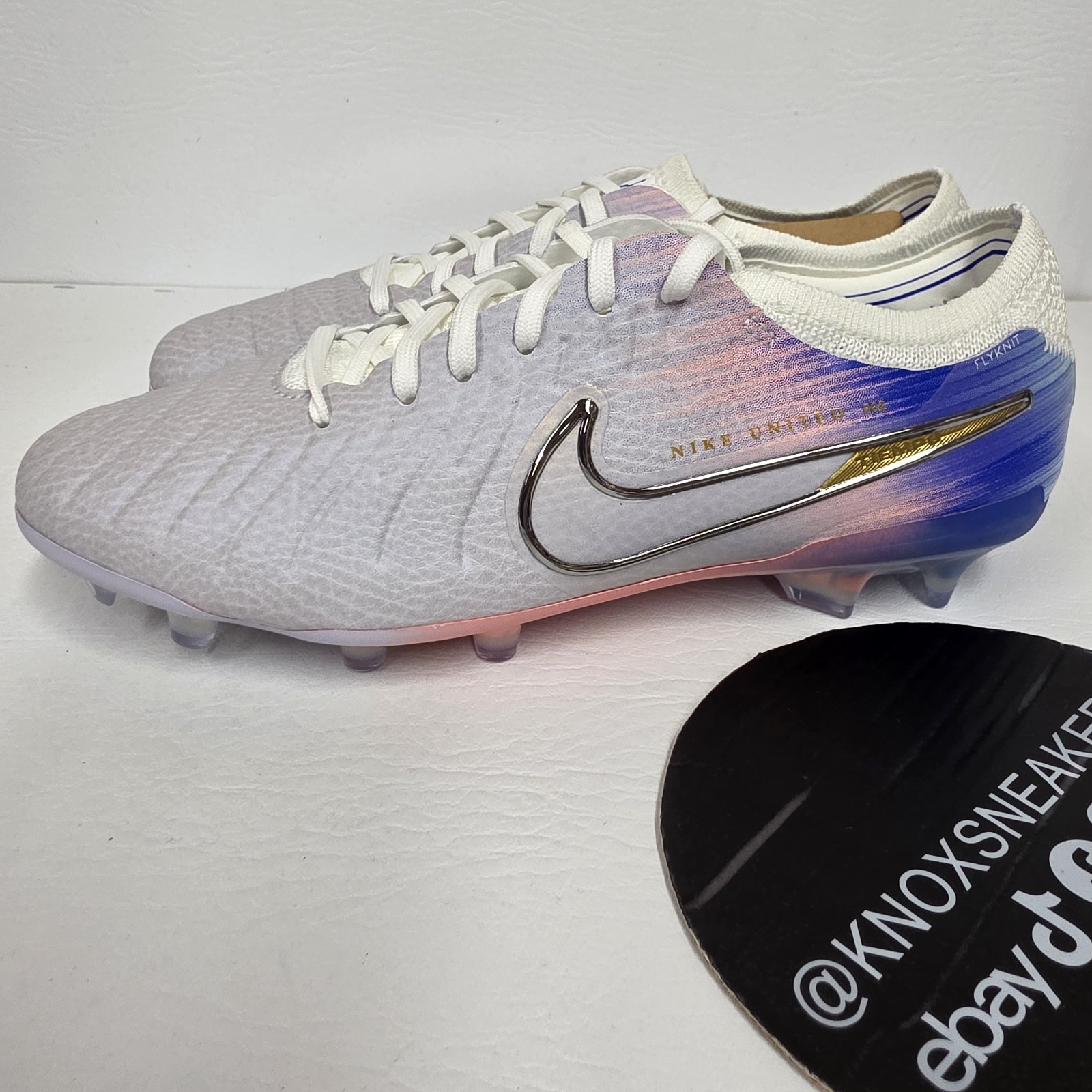 Nike United Tiempo Legend 10 Elite FG Soccer Cleats IB2467-001 Men’s Size 5.5