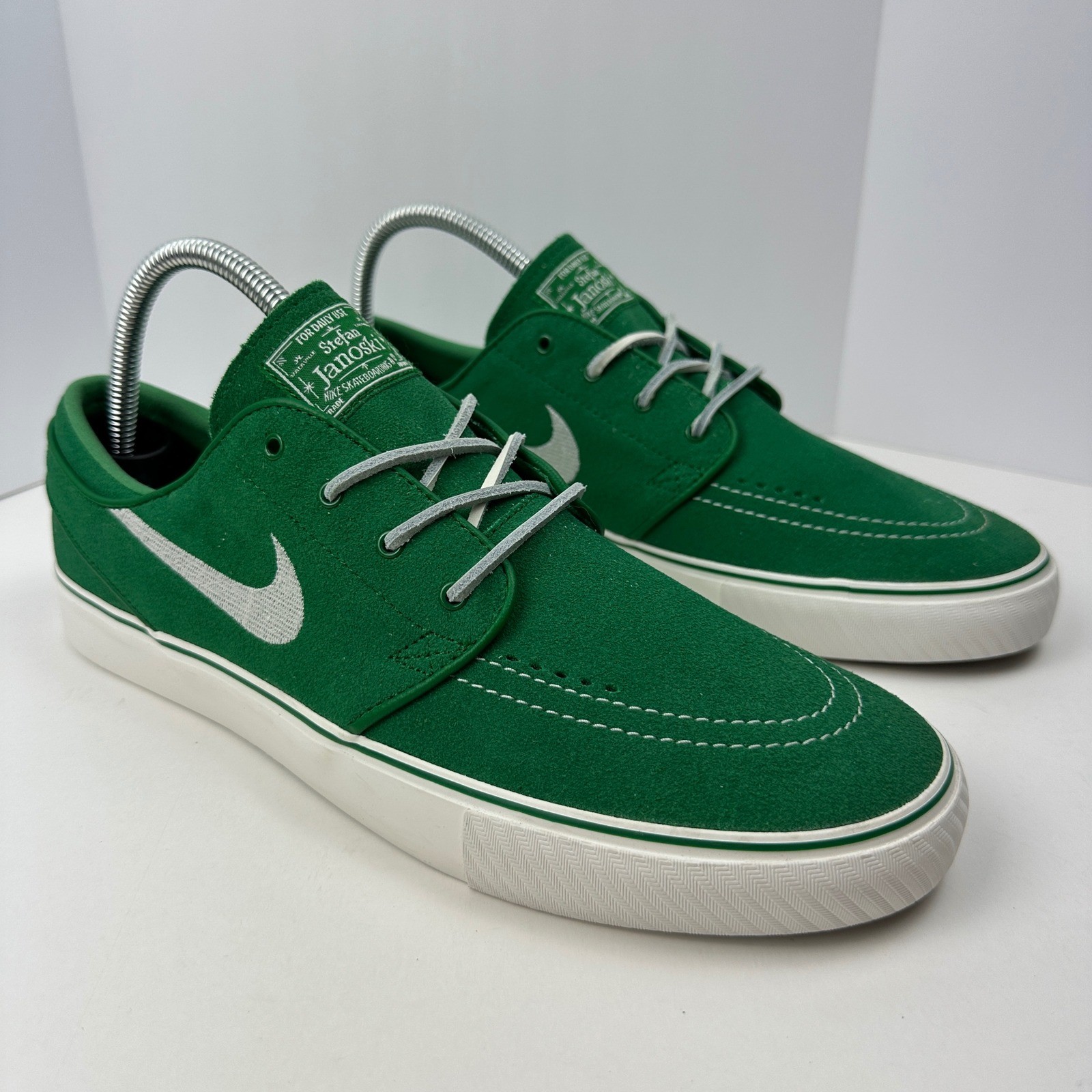 NEW Nike SB Stefan Janoski OG+ Gorge Green Suede Skate Shoes FD6757-302 Mens 10