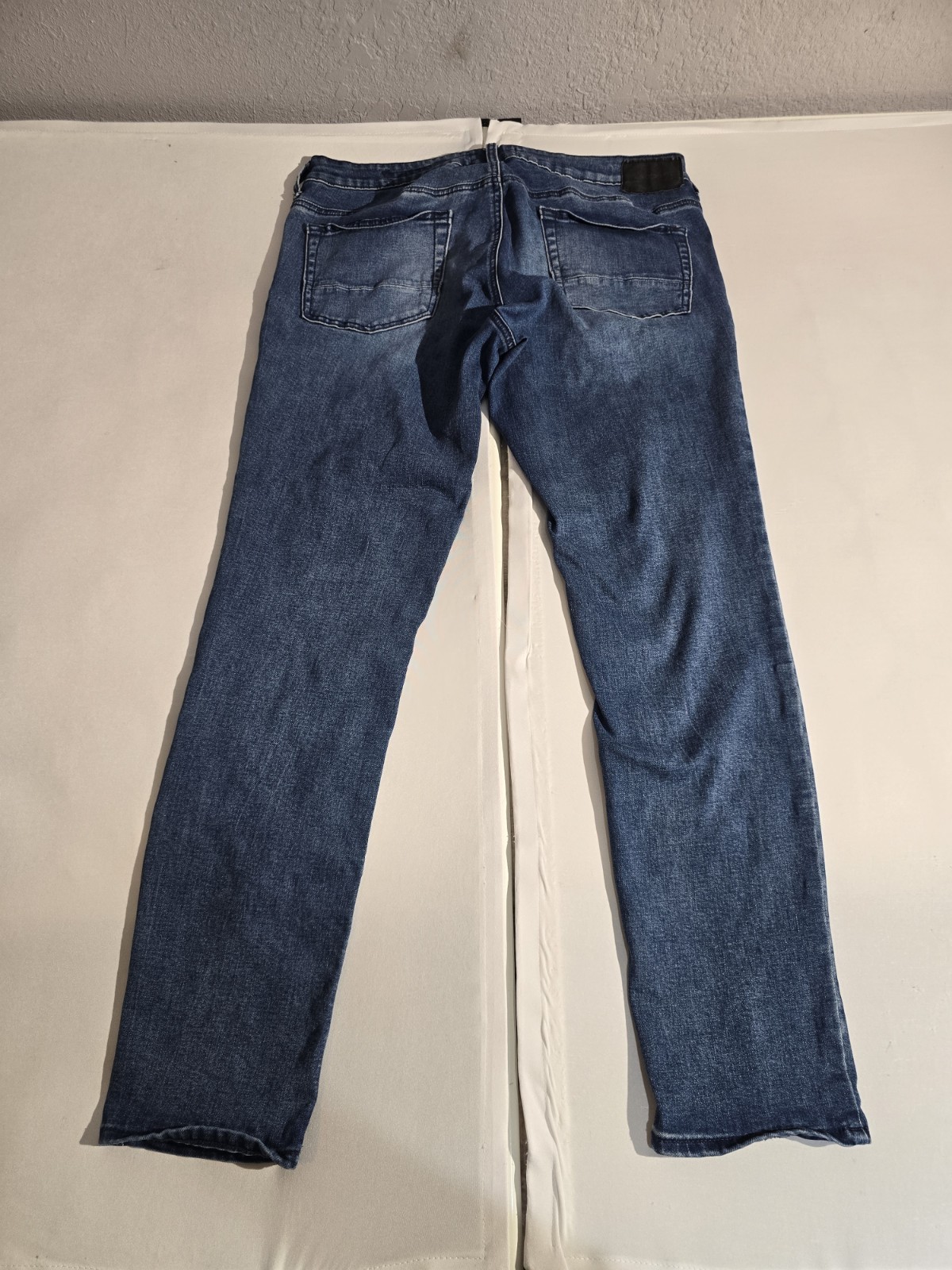 PacSun Active Stretch Skinny Jeans Men’s Blue Denim Mid Rise Zip Fly