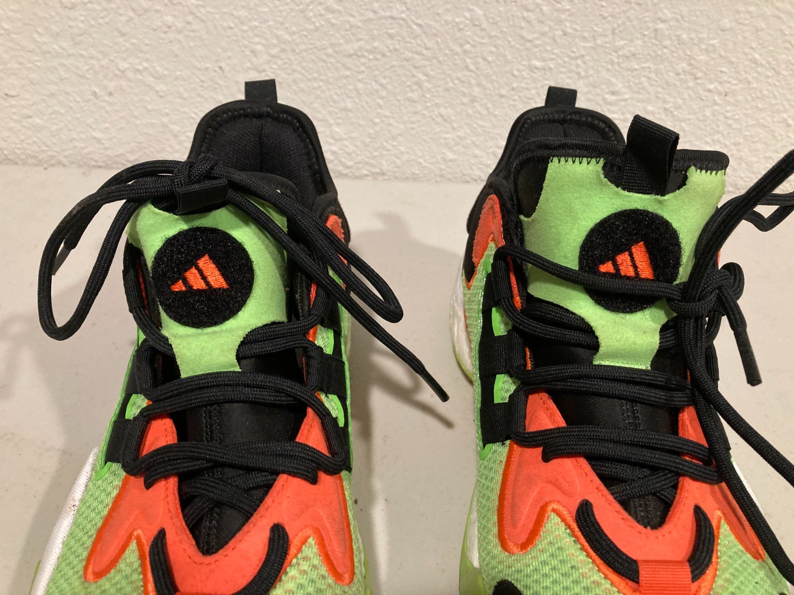 Adidas BYW Select Basketball Shoes Solar Green Impact Orange Core IG4948 Sz 10