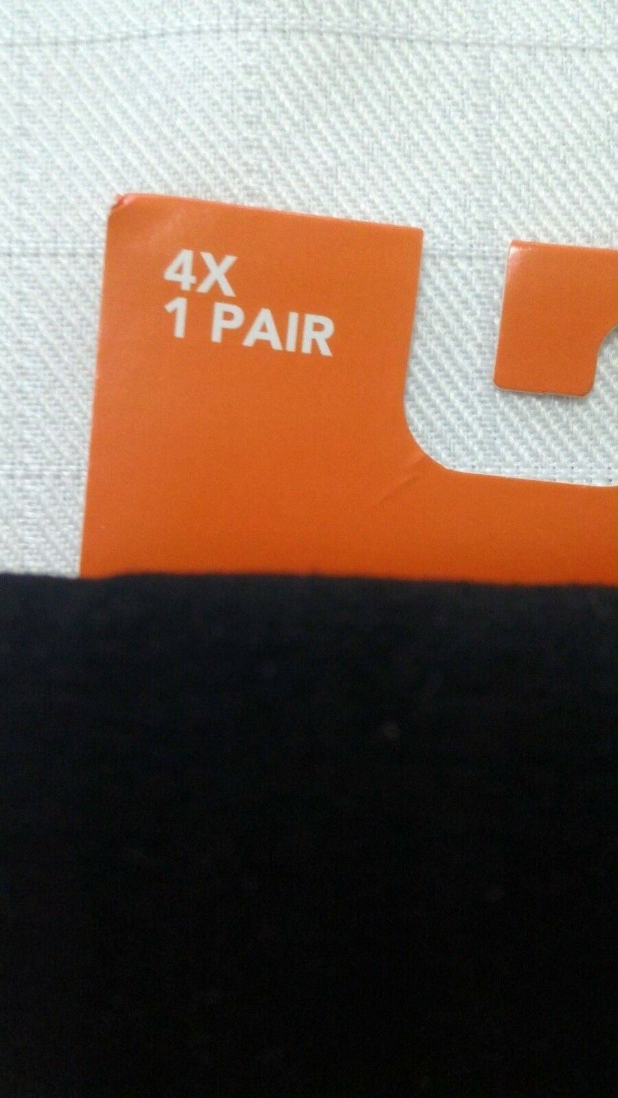 Just My Size Legging Footless size 4X BLACK 89003 Comfort Top nylon span