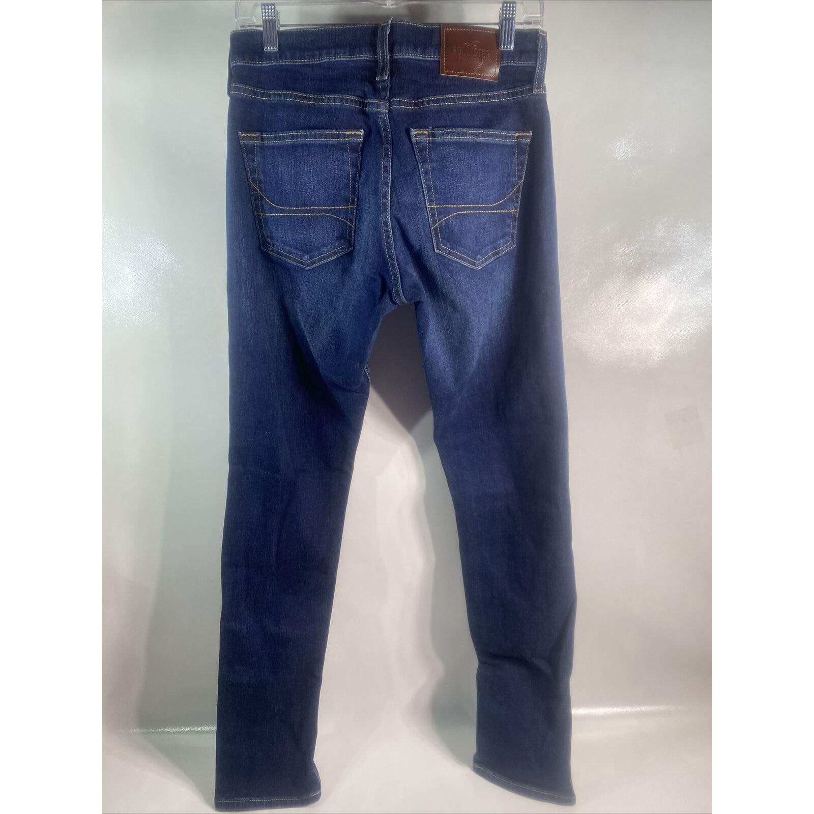 Hollister Men’s Epic Flex Skinny Jeans 29×32 Dark Wash Stretch Never Worn