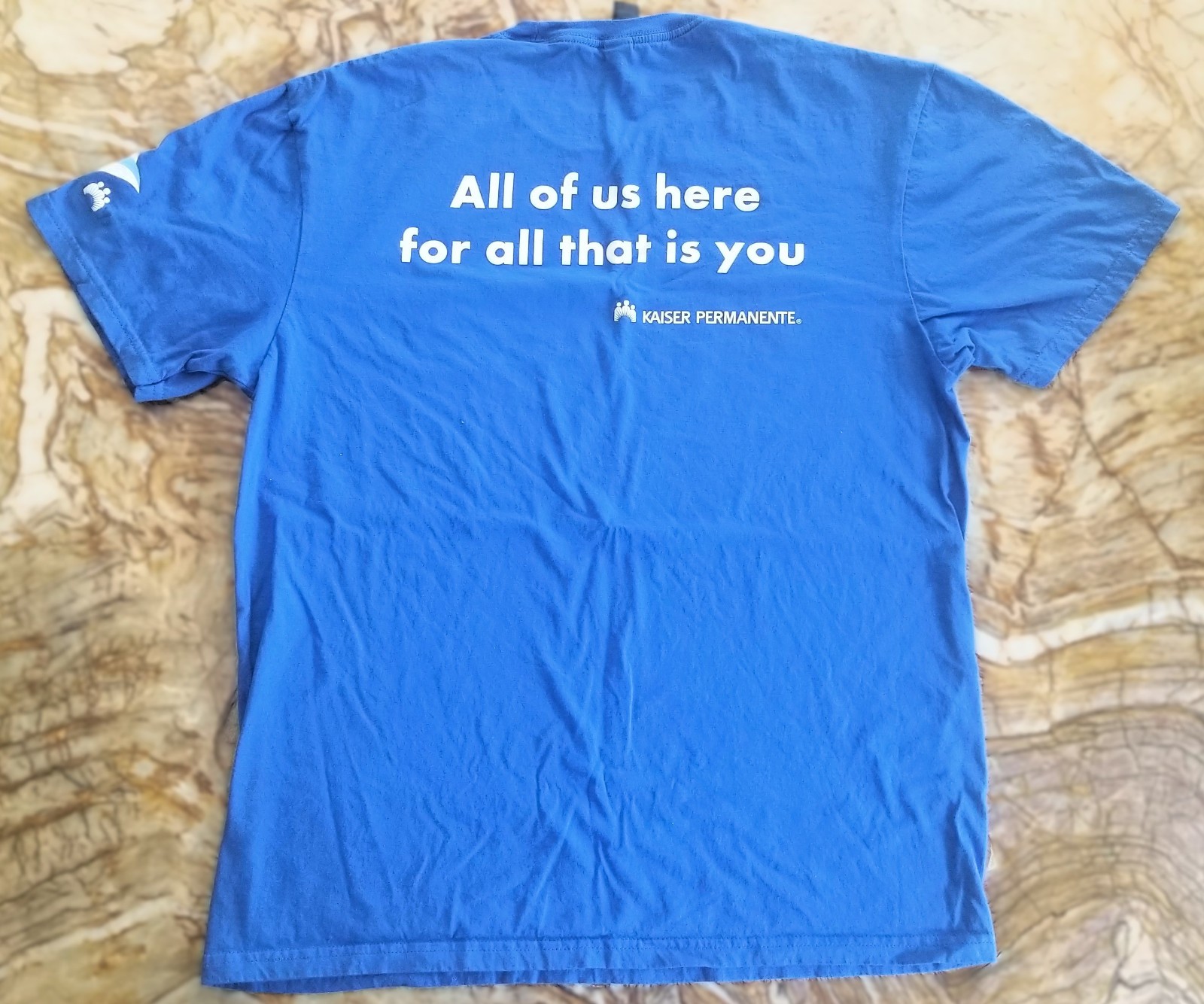 Kaiser Permanente Volunteer T-Shirt Size L / Blue