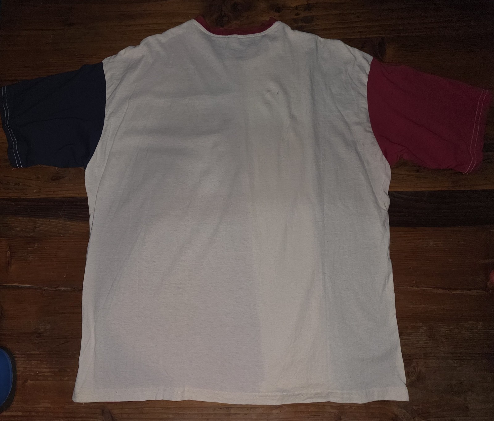 Guess Embroidered Colorblock Polo Crewneck Men Shirt XL