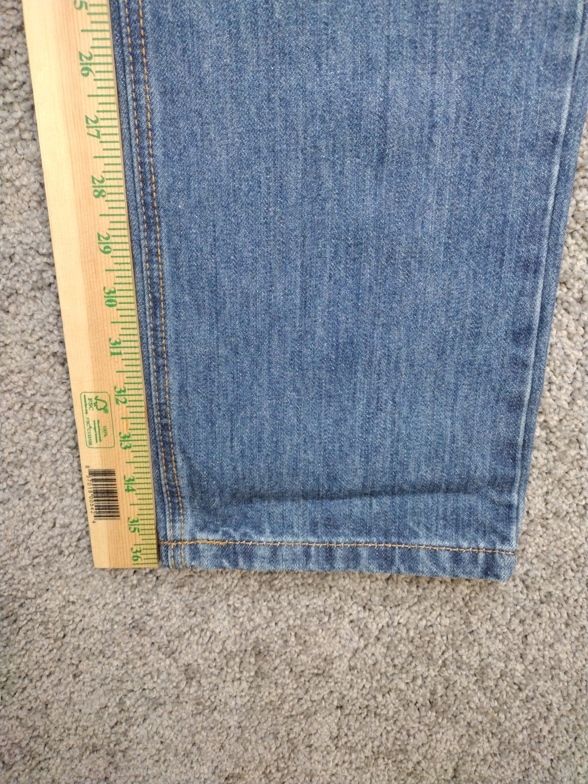 Cinch Men’s White Label Relaxed Fit Jeans Dark Stonewash Indigo Size 29×36 NWT
