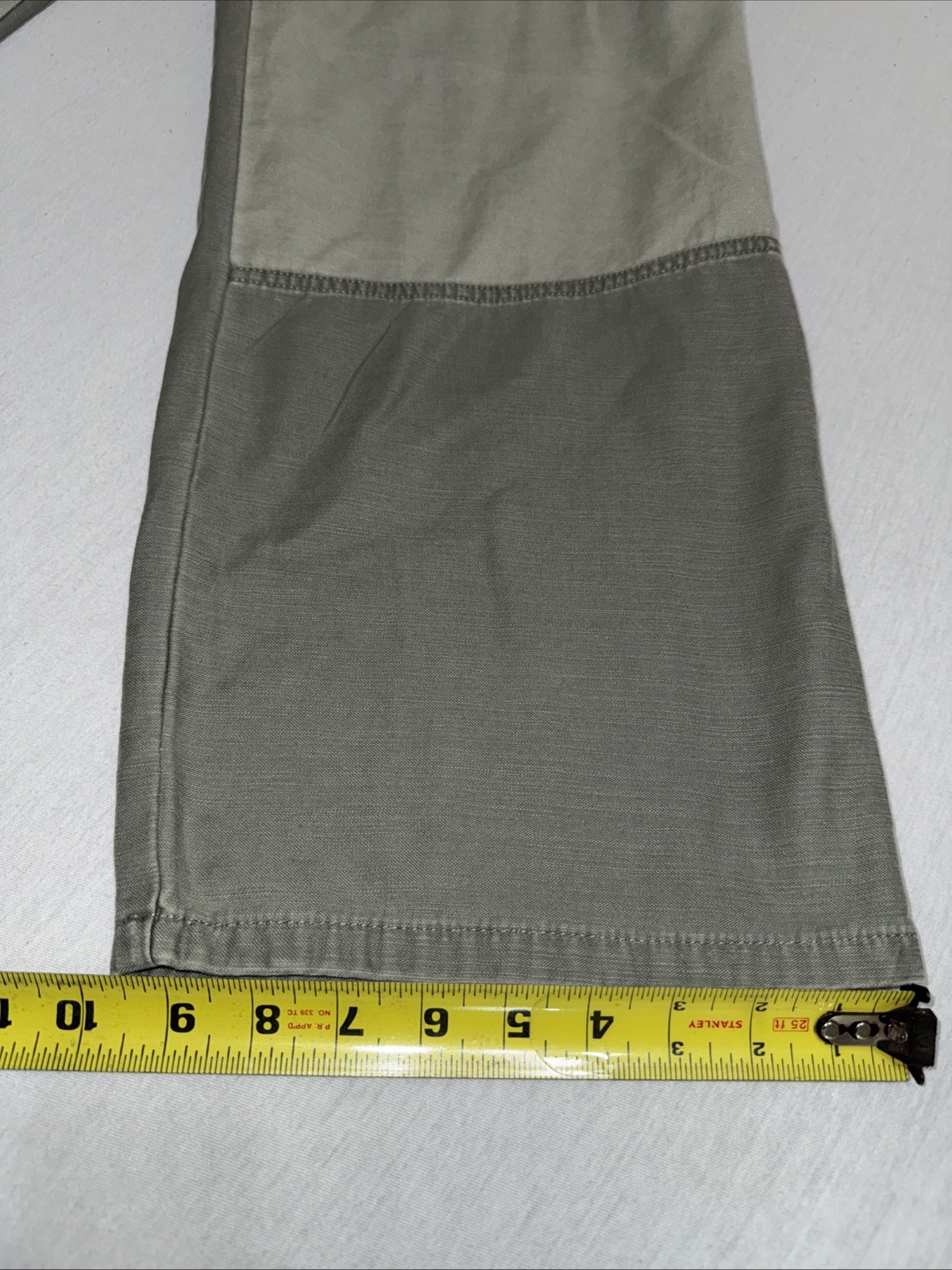 Grey Straight Fit Zara Baggy Carpenter Loop Jeans Size 34×30 New With tags