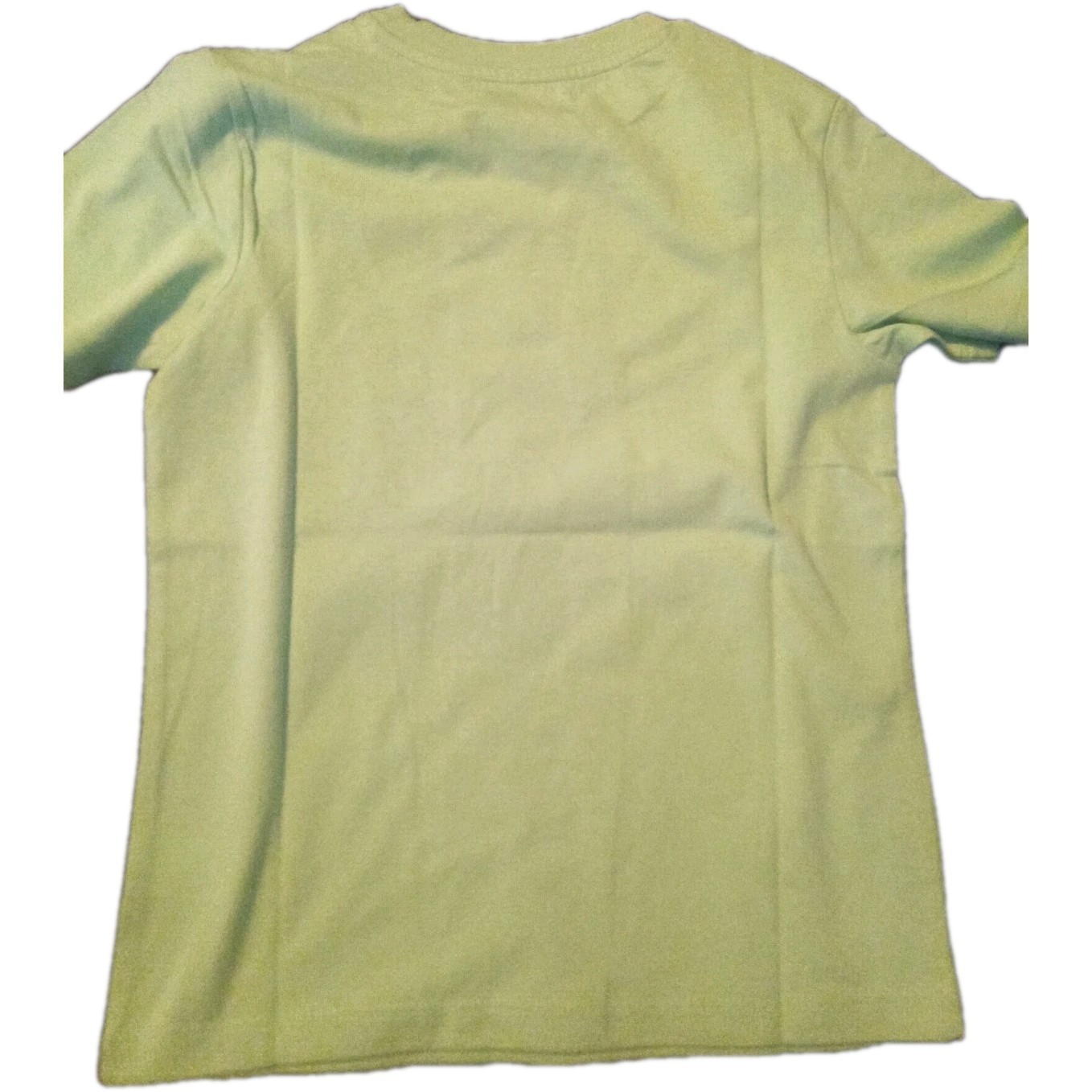 Falls Creek Navy Lime Green Short Sleeve Gamer Graphic T Shirt Boys Size Small