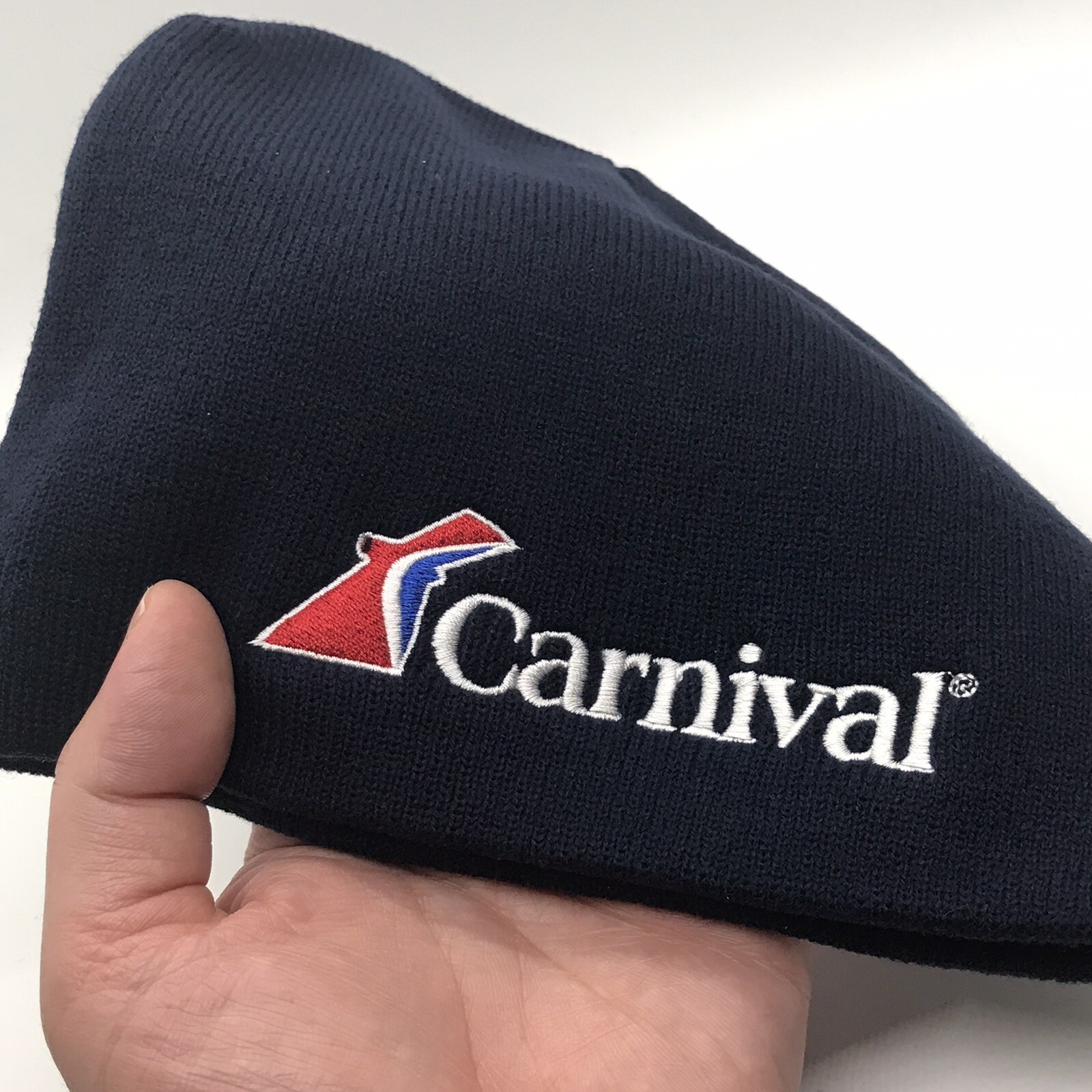 Carnival Cruise Line Beanie Hat Embroidered Winter Skull Cap Collectible Ship