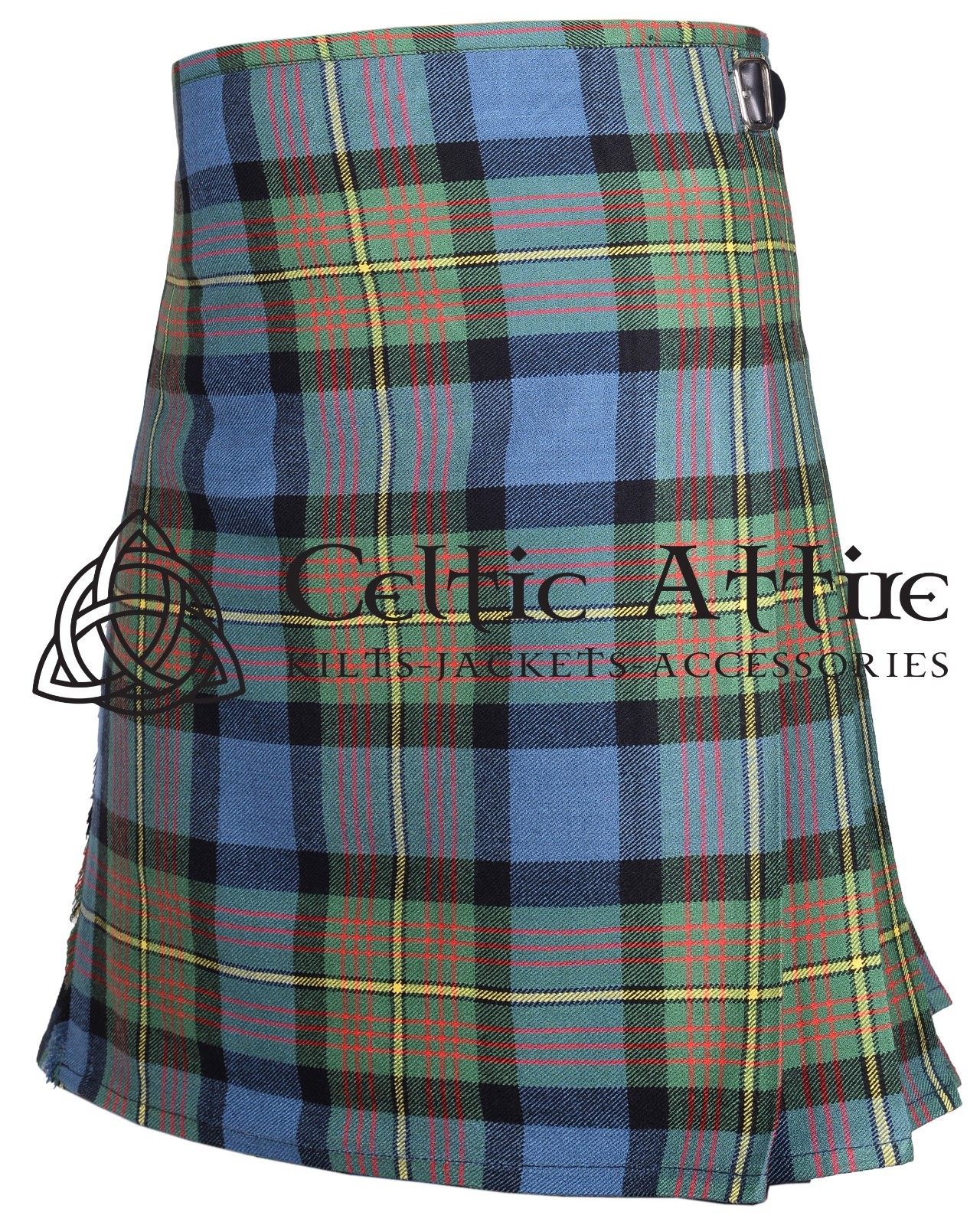 Muir Tartan 8 Yard Scottish Kilt – Made to Order By Celtic Attire