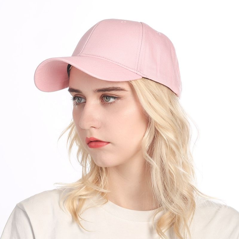 Solid Plain Baseball Cap Trucker Blank Hat Ball Men Women Adjustable