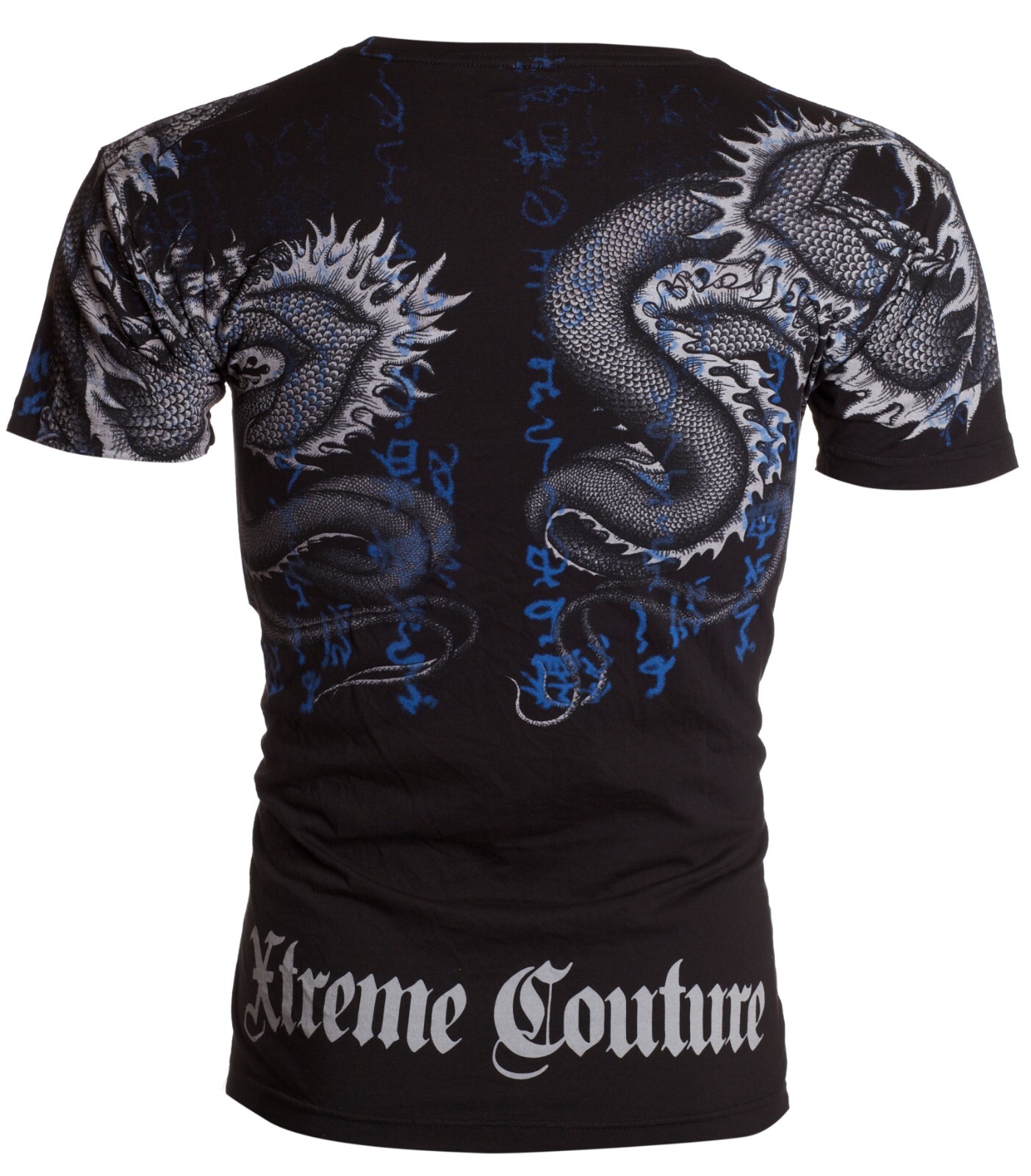 Xtreme Couture By Affliction Men’s T-Shirt Double UP Biker Black Tattoo S-5XL