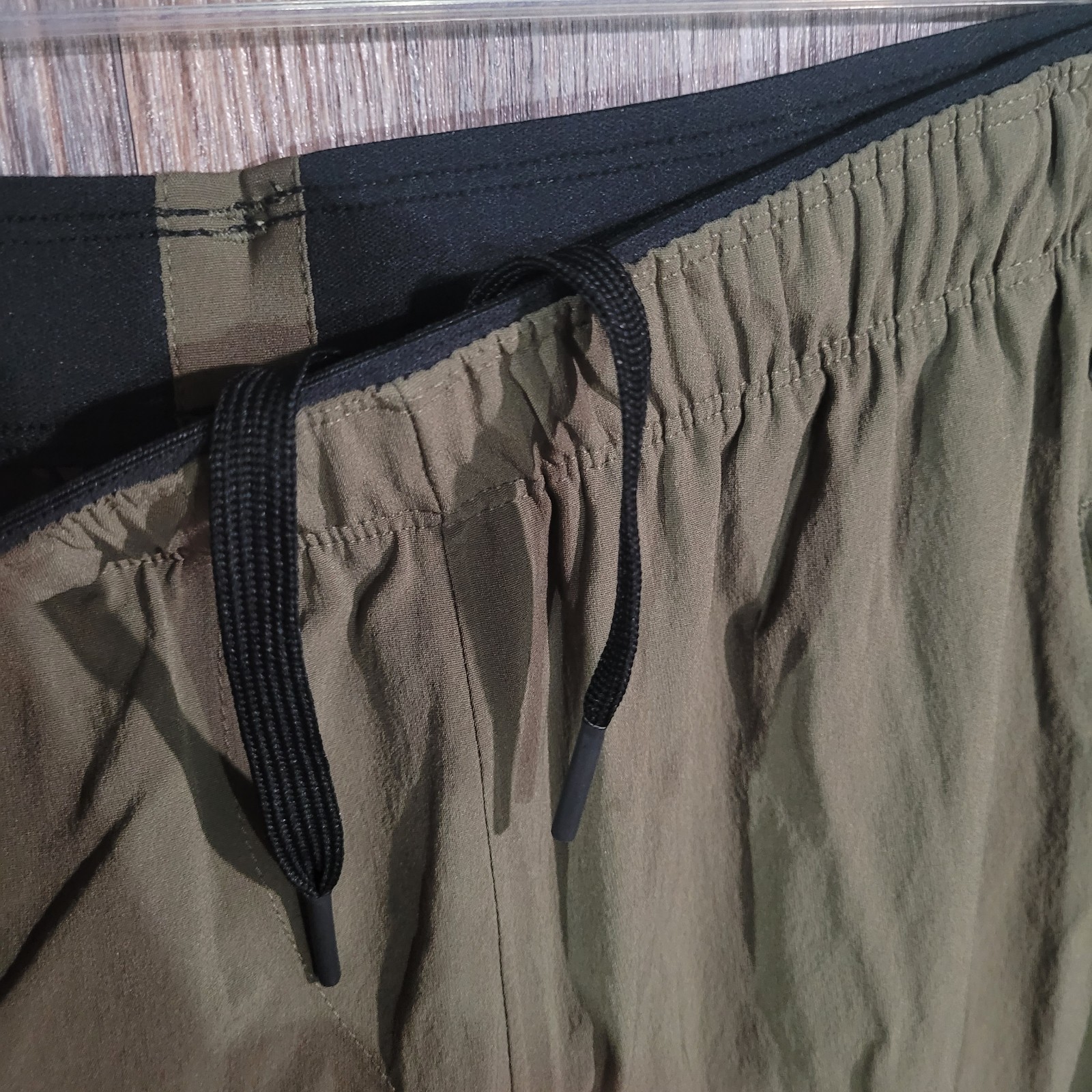 Paskho Utility Hiking Pant Size M x 32 Olive Green Pockets Travel Eco-Friendly