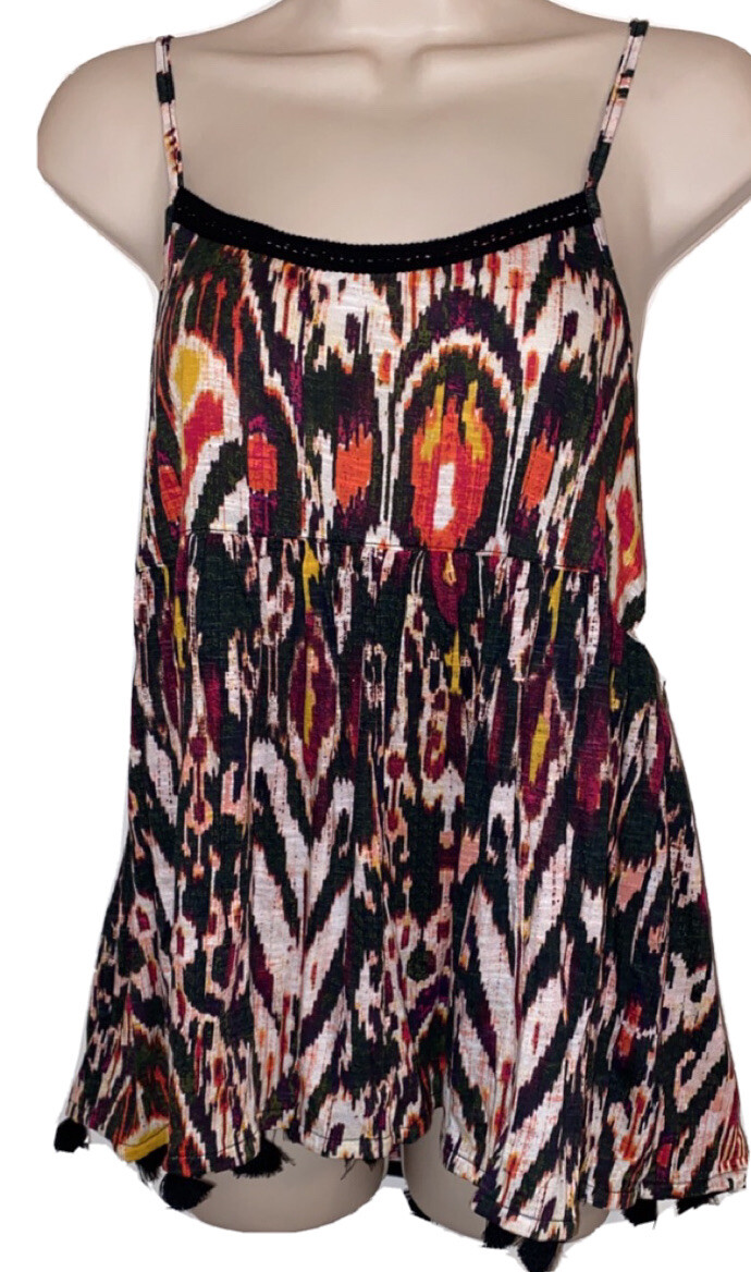 Women’s a.n.a Medium Tank Top style Shirt Tie Back NWT MSRP $36.00 Beach Summer