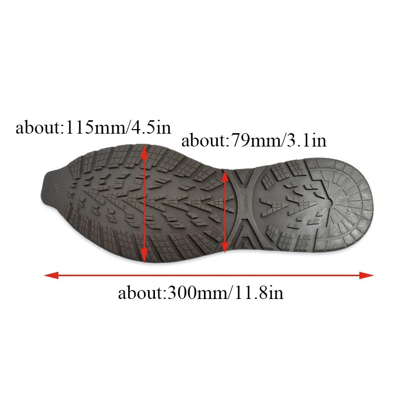 Replacement Rubber Soles Anti-slip Shoe Patch Repair Boot Sport Shoes Sneaker ❄
